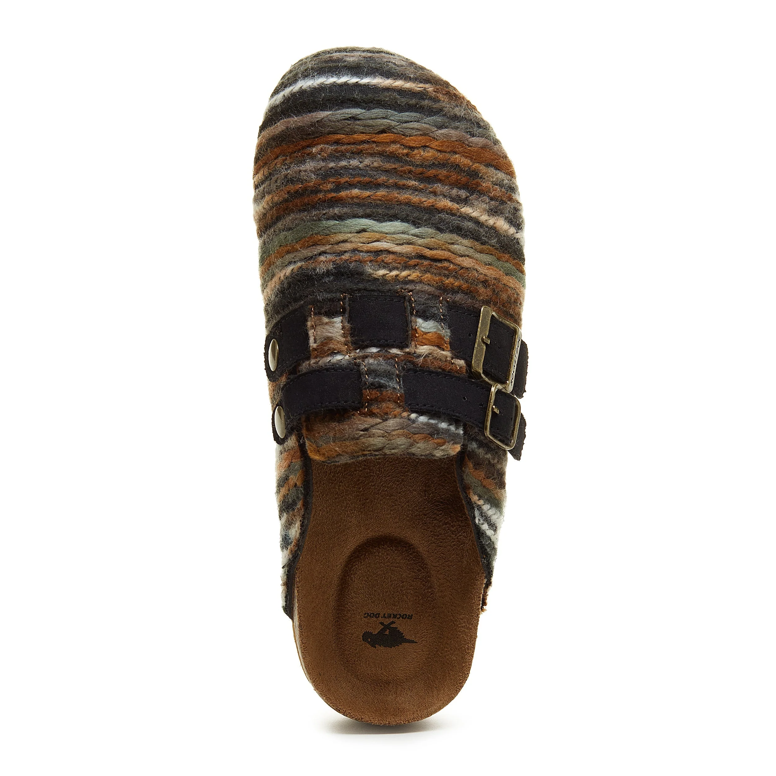 Abel Brown Stripe Mule - Image 4