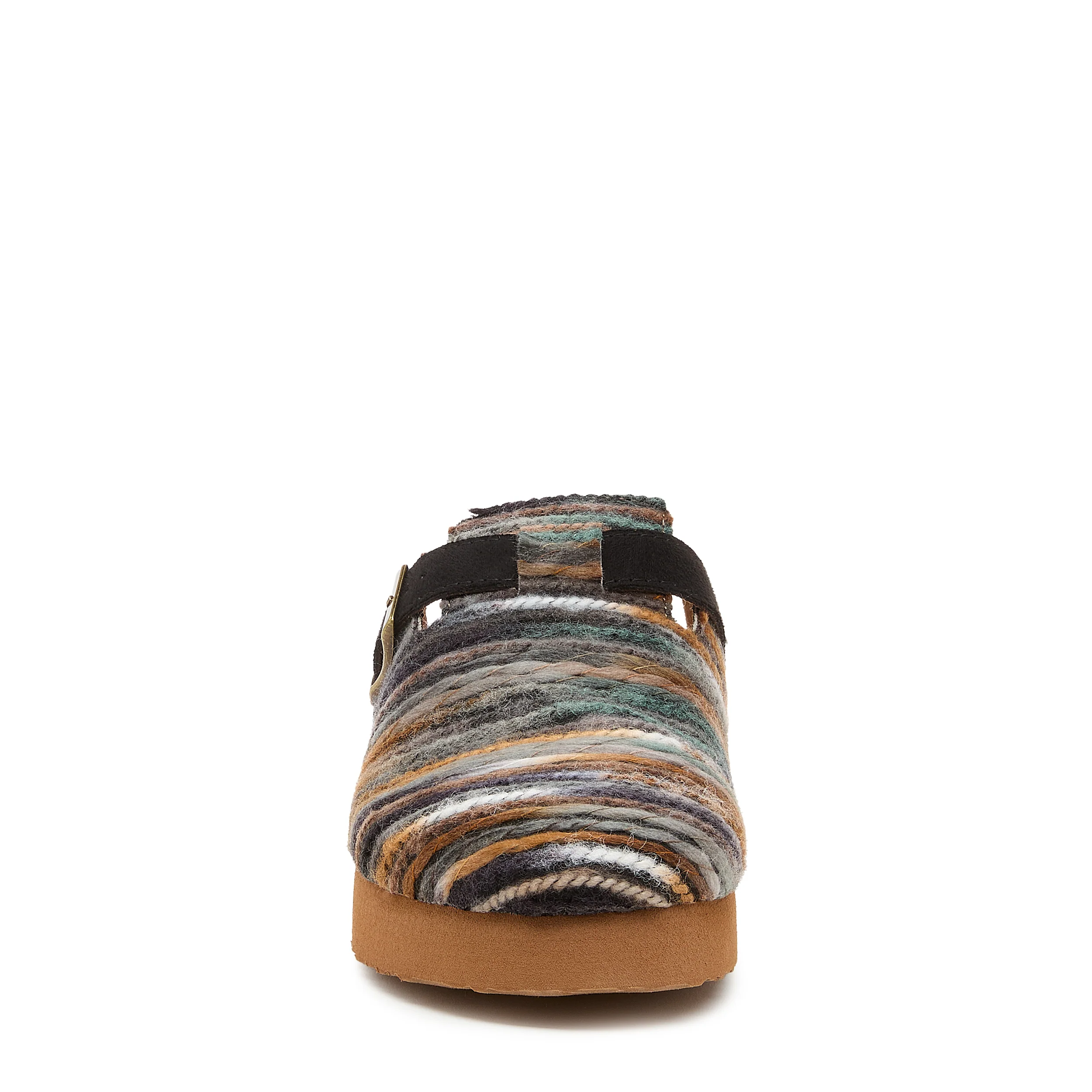 Abel Plus 2 Brown Stripe Mule - Image 5