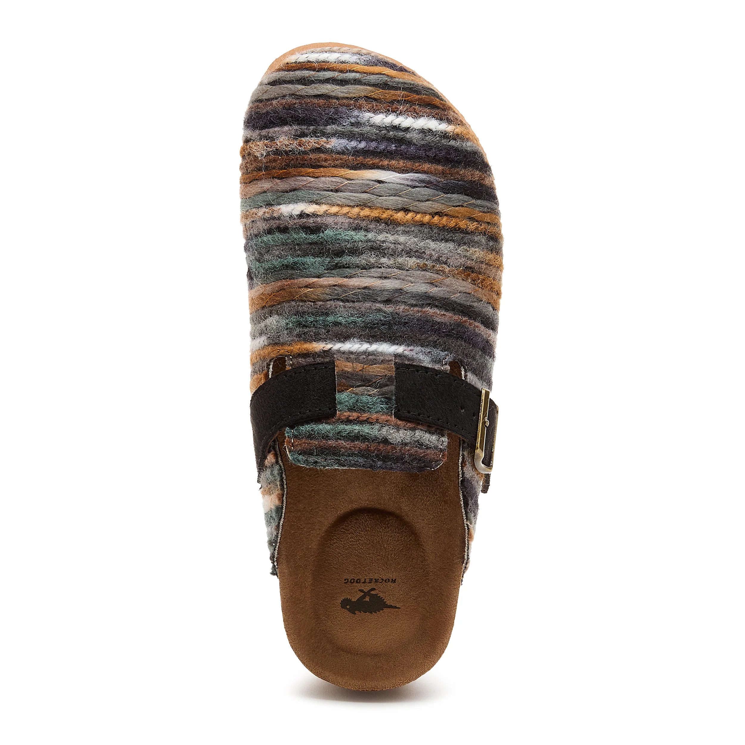 Abel Plus 2 Brown Stripe Mule - Image 6