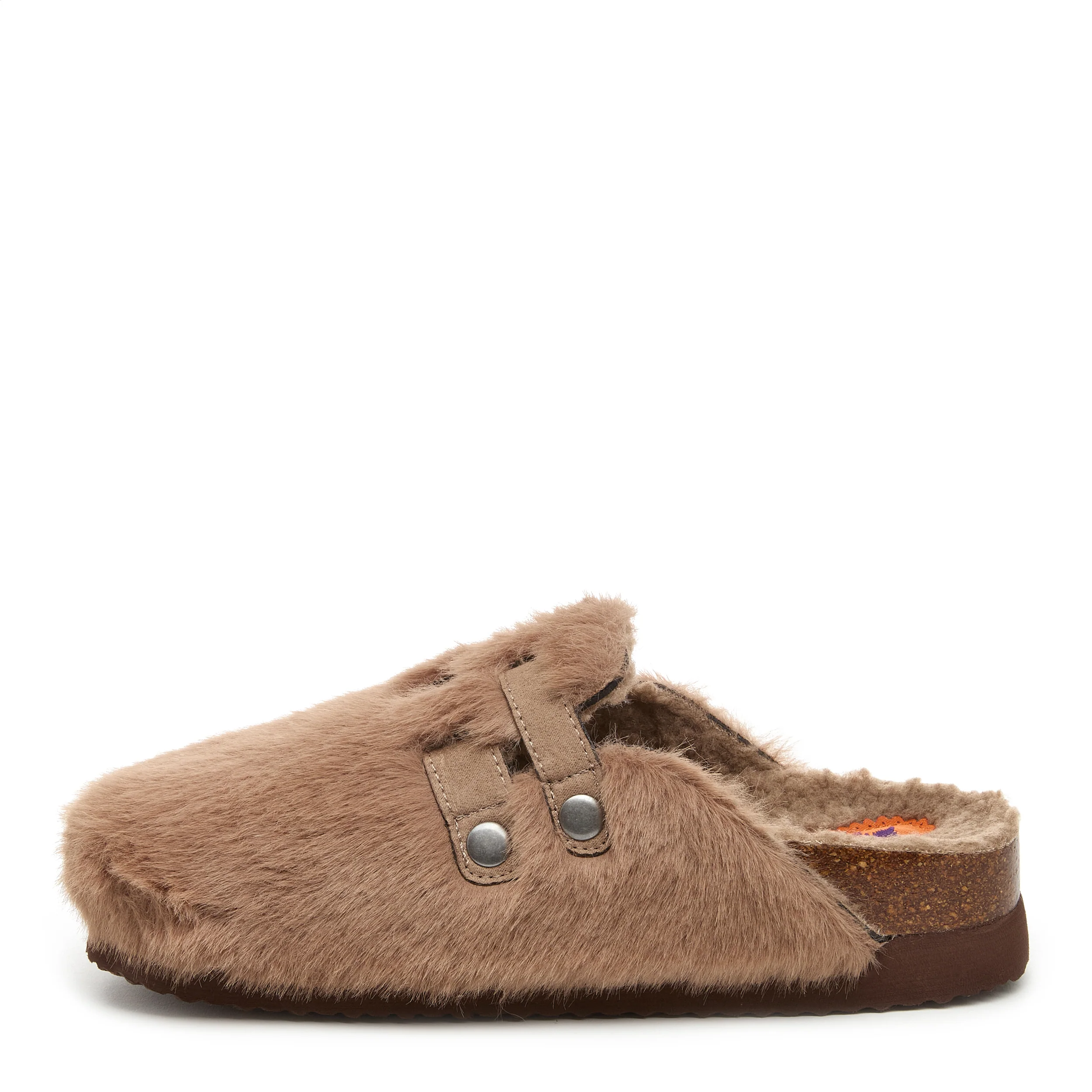 Abel Plus Fuzzy Taupe Mule - Image 3