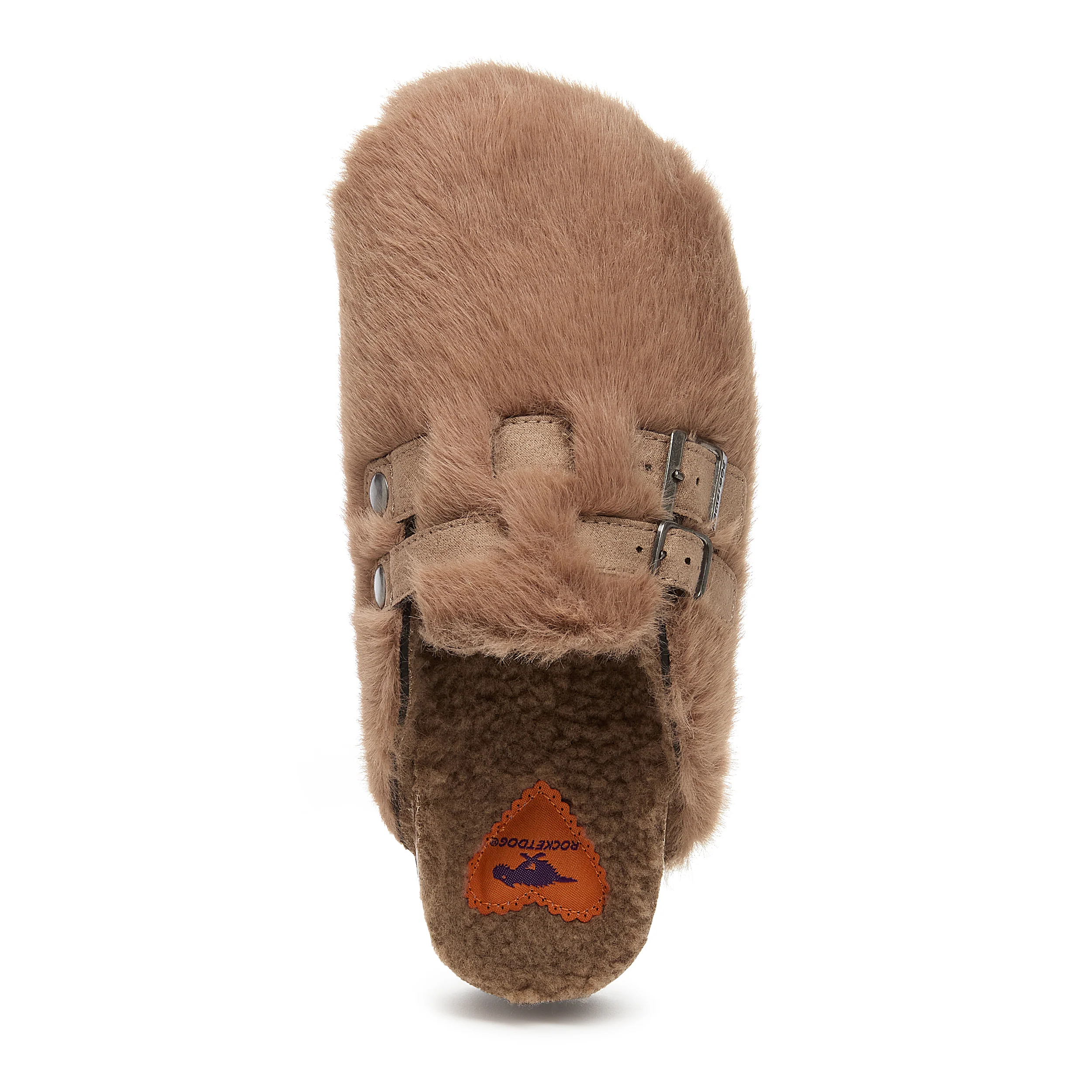 Abel Plus Fuzzy Taupe Mule - Image 6