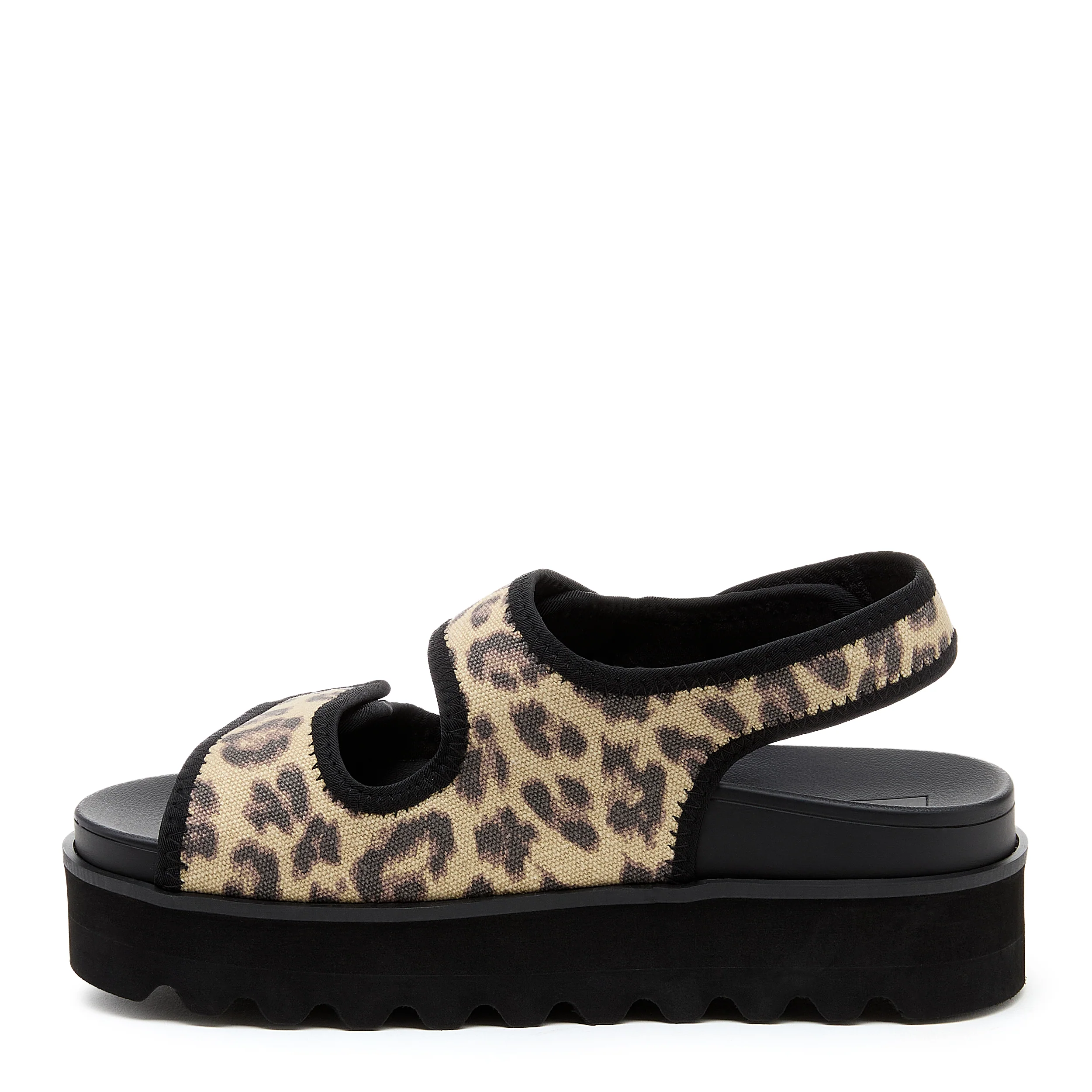 Balmy Black Leopard Sandal - Image 3