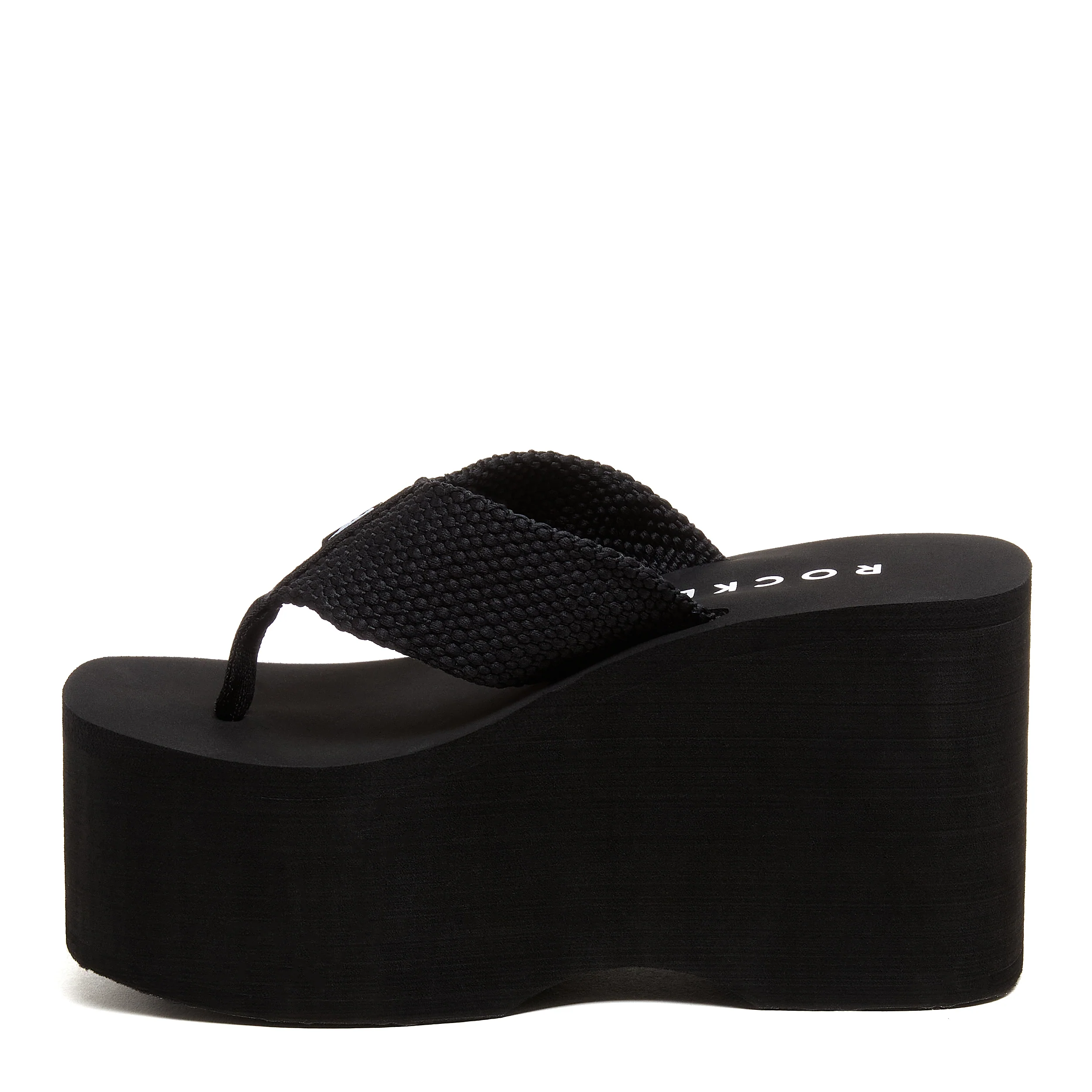 Bigtop Black Platform Flip Flop - Image 4