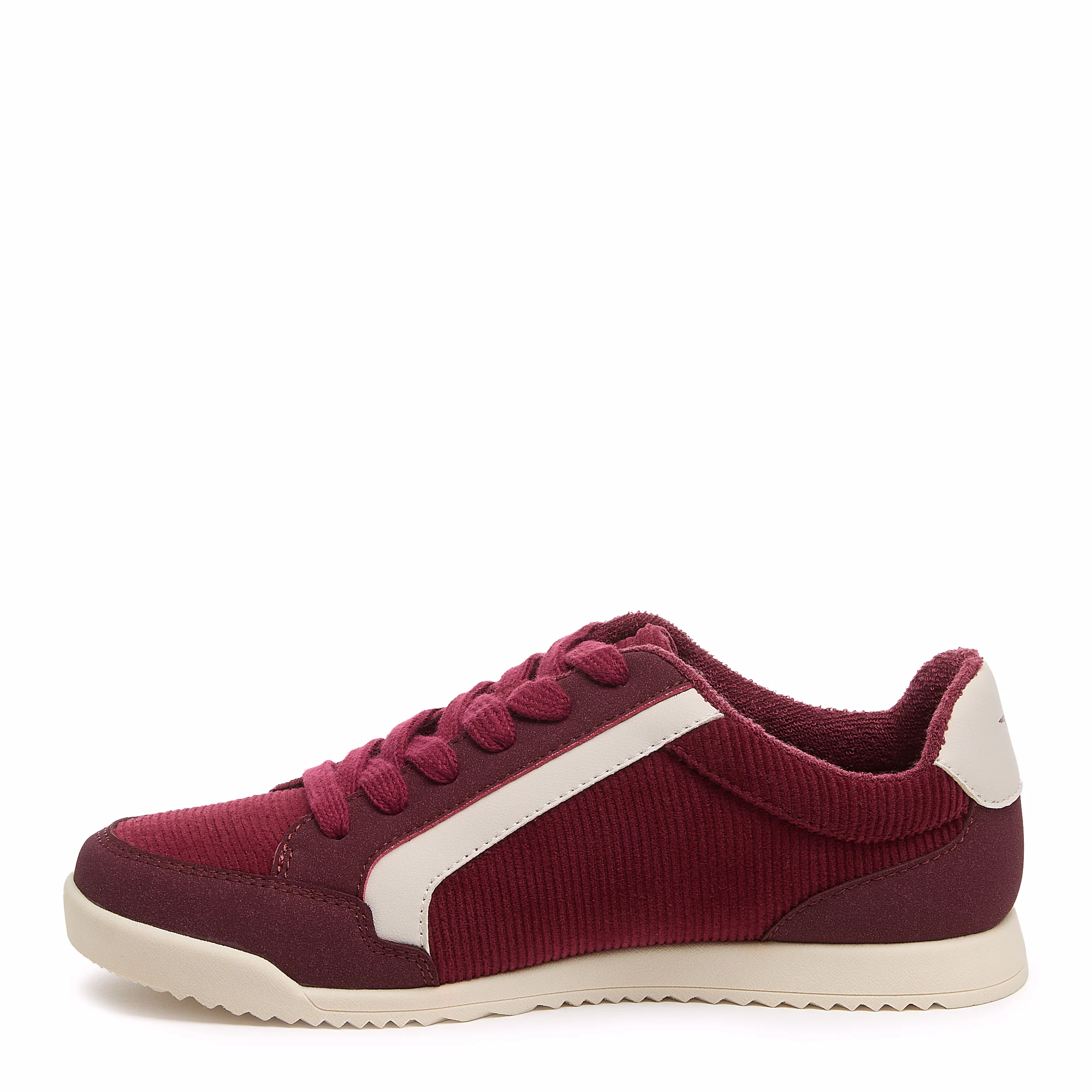 Bolt Burgundy Corduroy Sneakers - Image 4