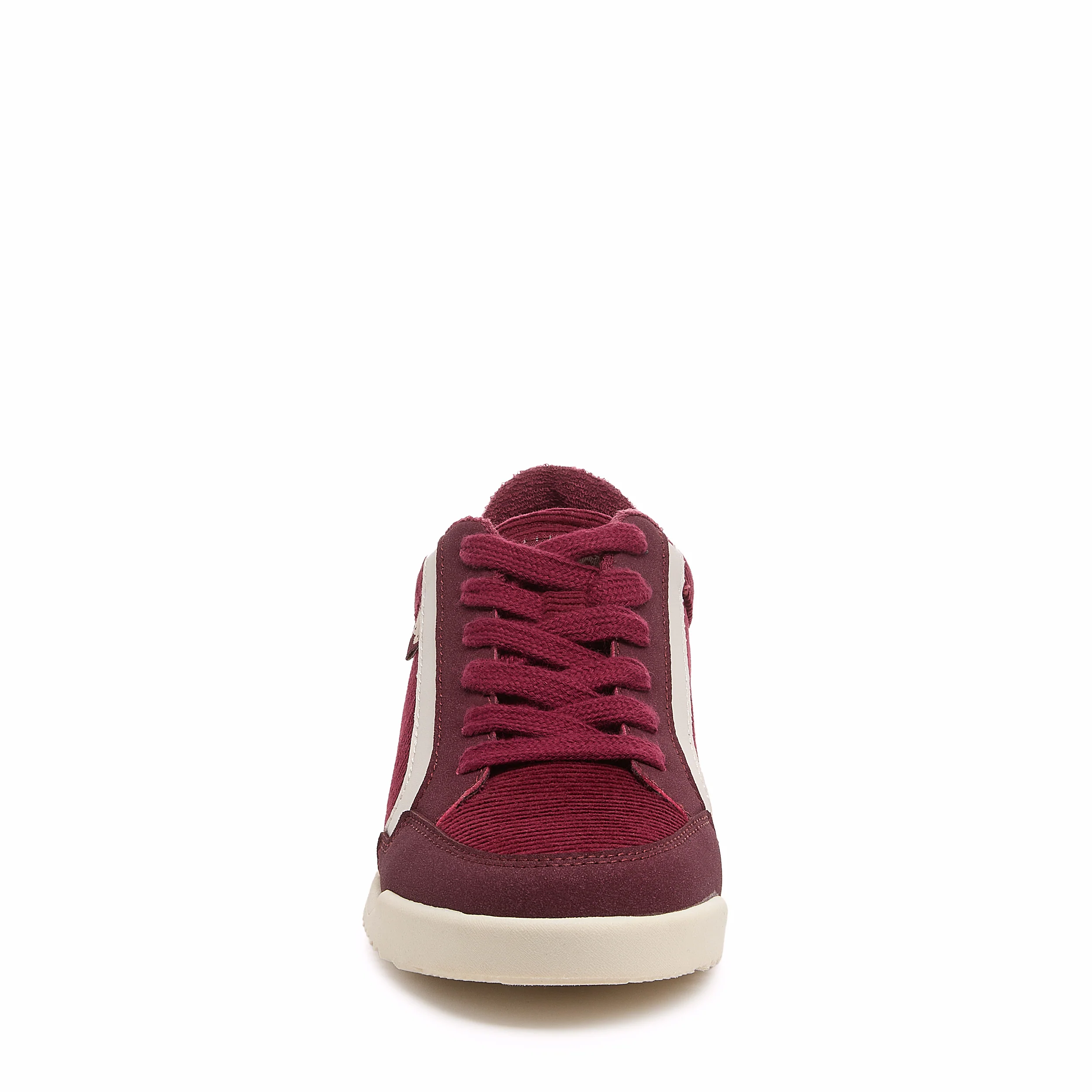 Bolt Burgundy Corduroy Sneakers - Image 6