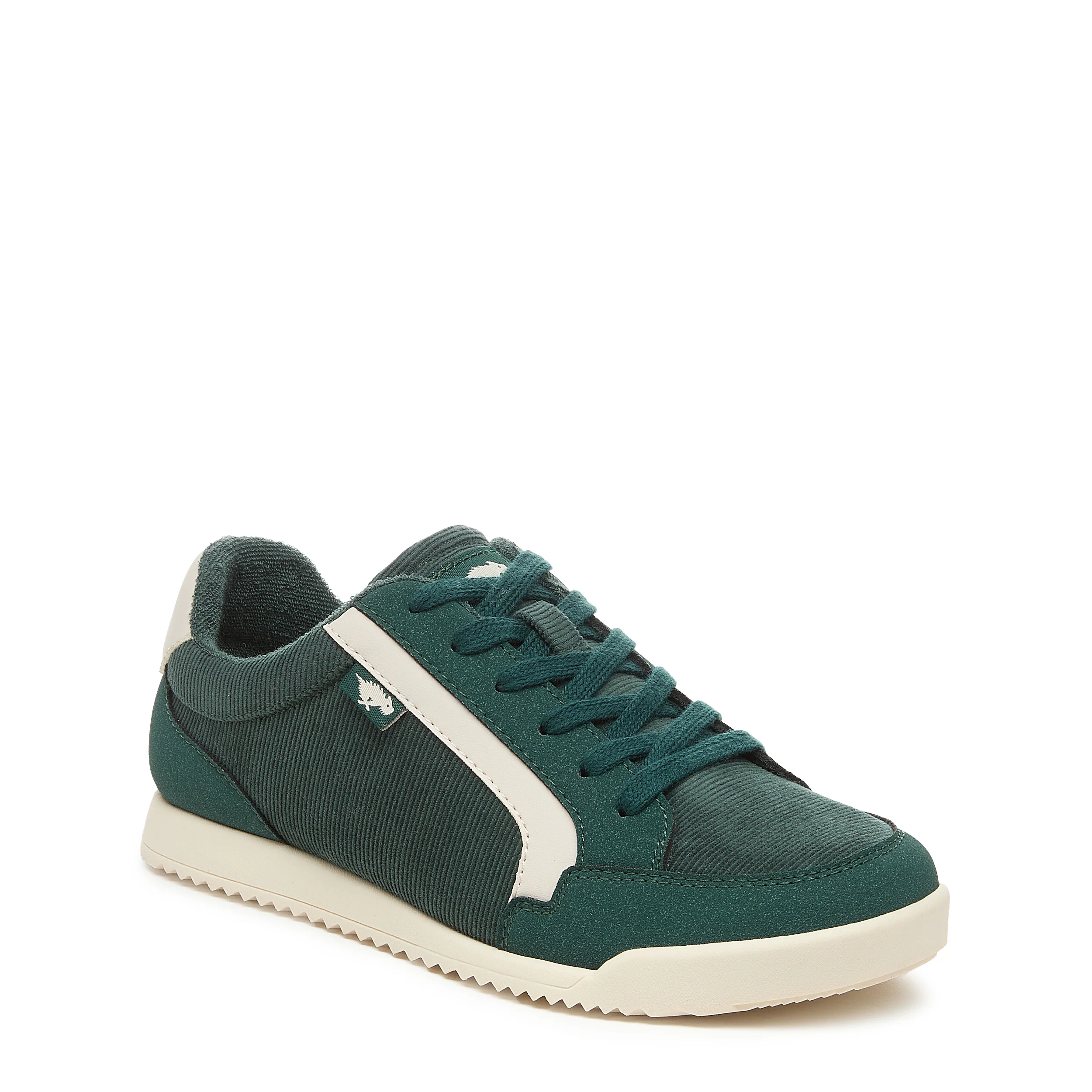 Bolt Forest Green Corduroy Sneakers - Image 3