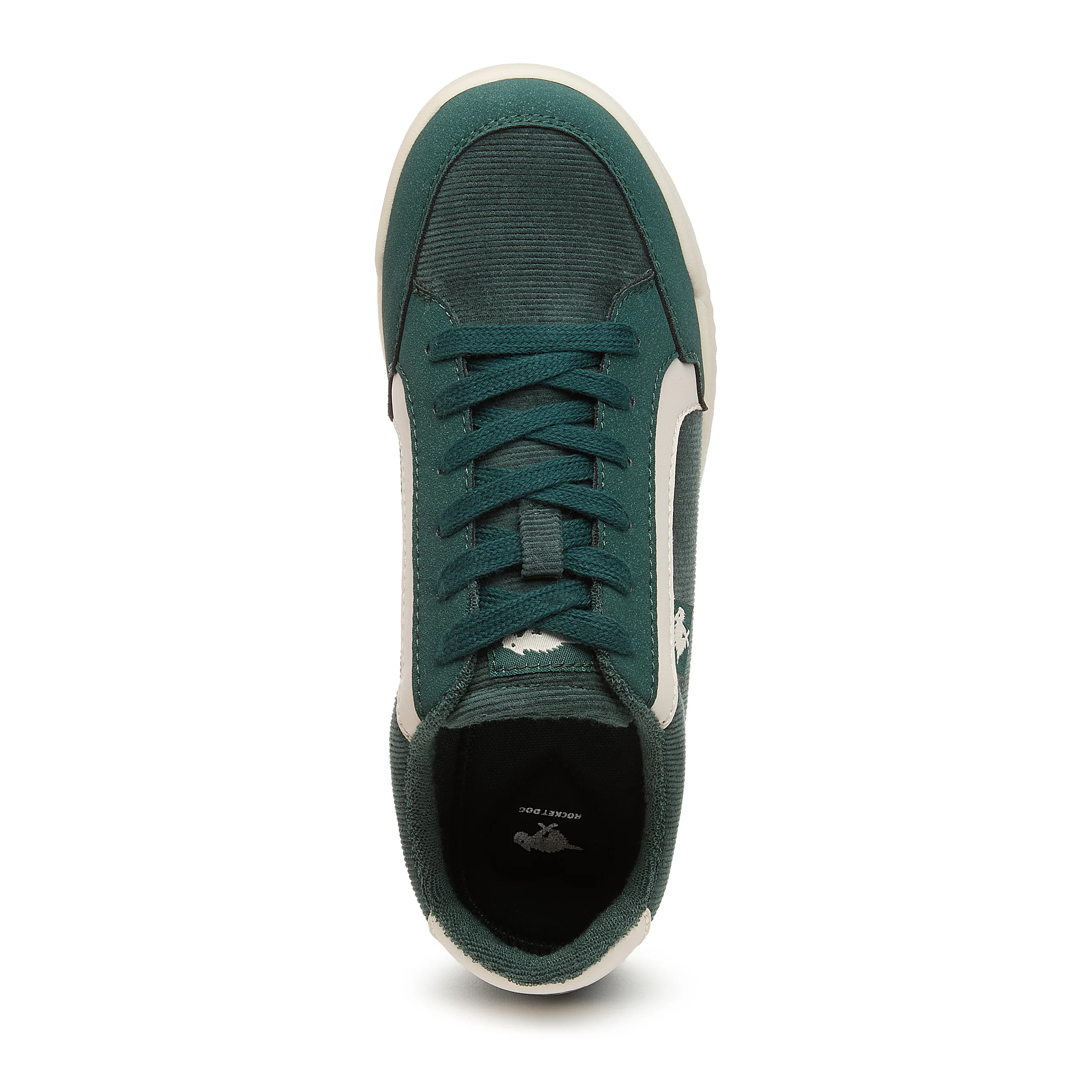 Bolt Forest Green Corduroy Sneakers - Image 7