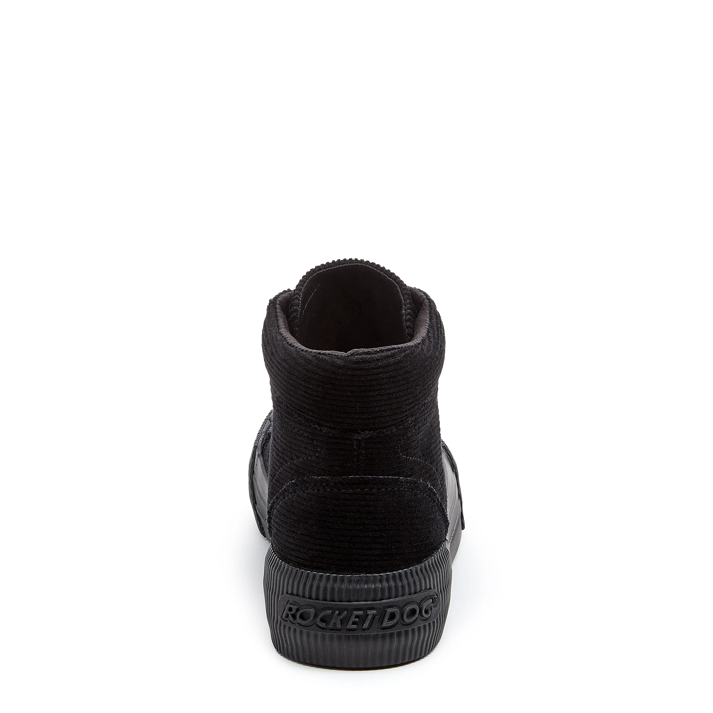 Cheery Black Corduroy High Top Sneaker - Image 4