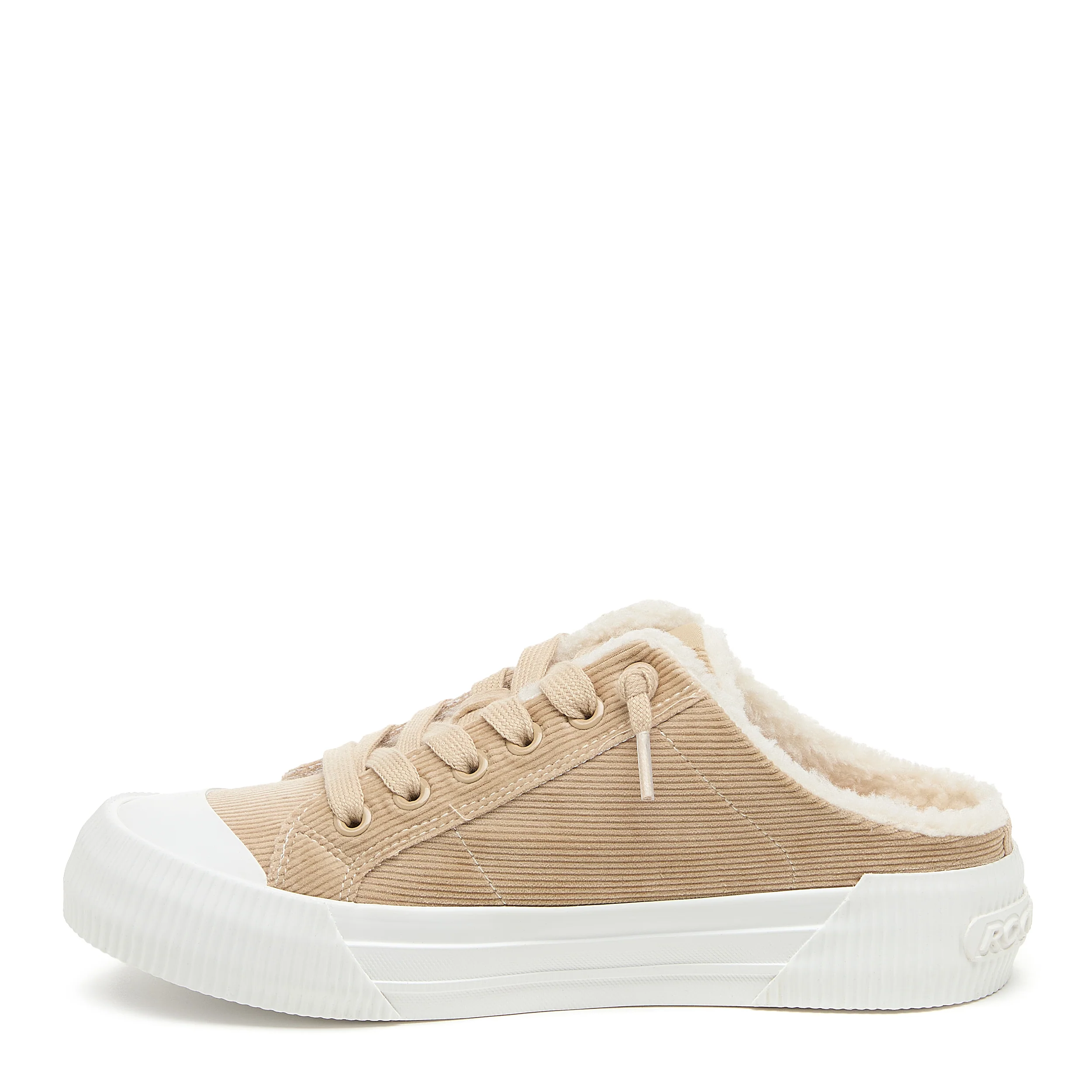 Cheery Natural Corduroy Mule Sneaker - Image 4