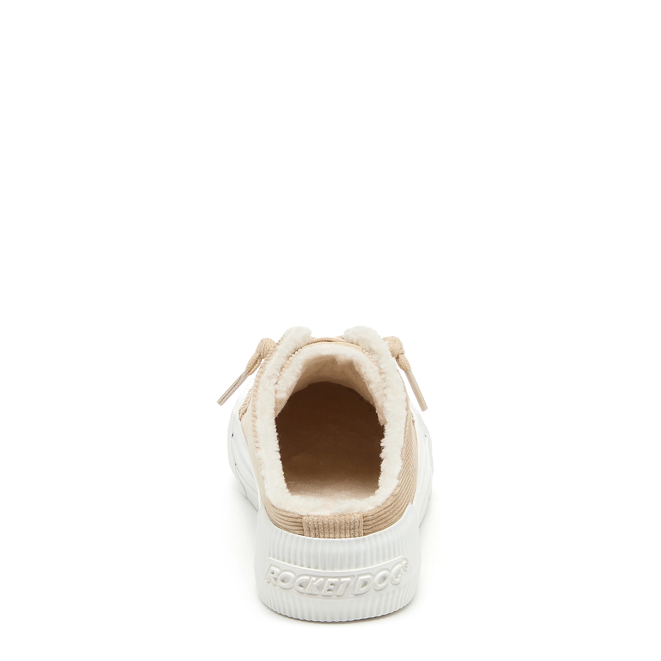 Cheery Natural Corduroy Mule Sneaker - Image 5