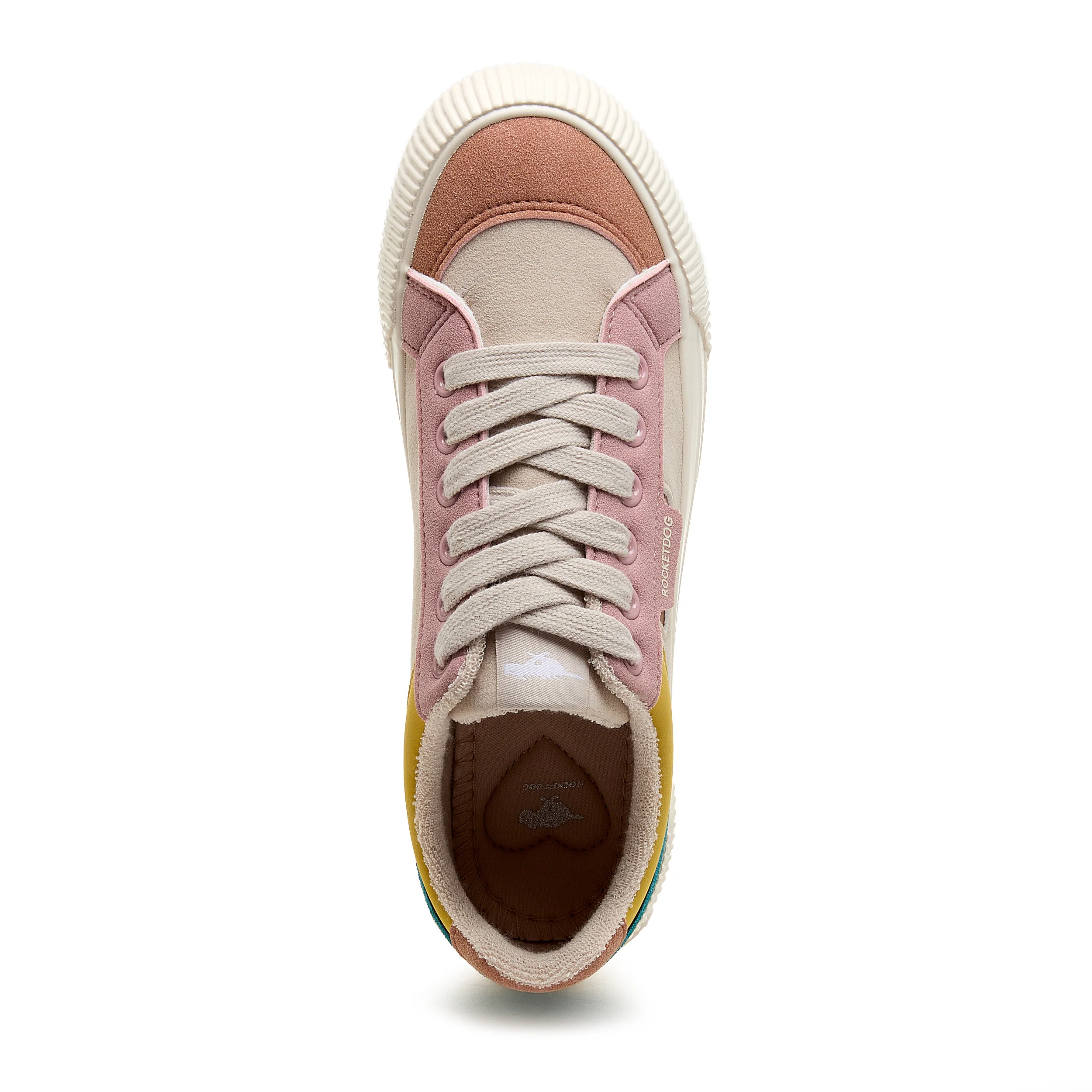Cheery Natural Pastel Color Block Sneaker - Image 7