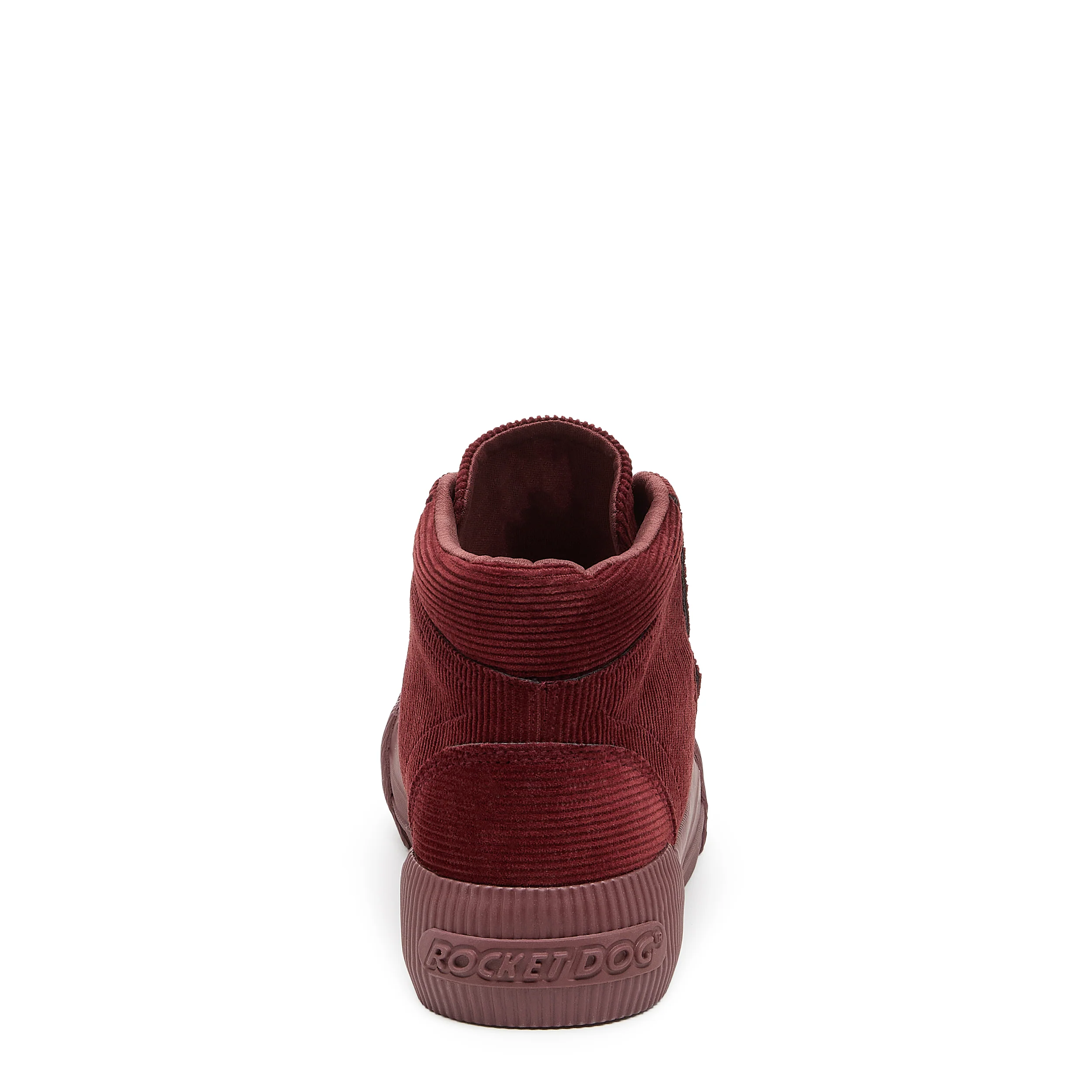 Cheery Rust Corduroy High Top Sneaker - Image 4