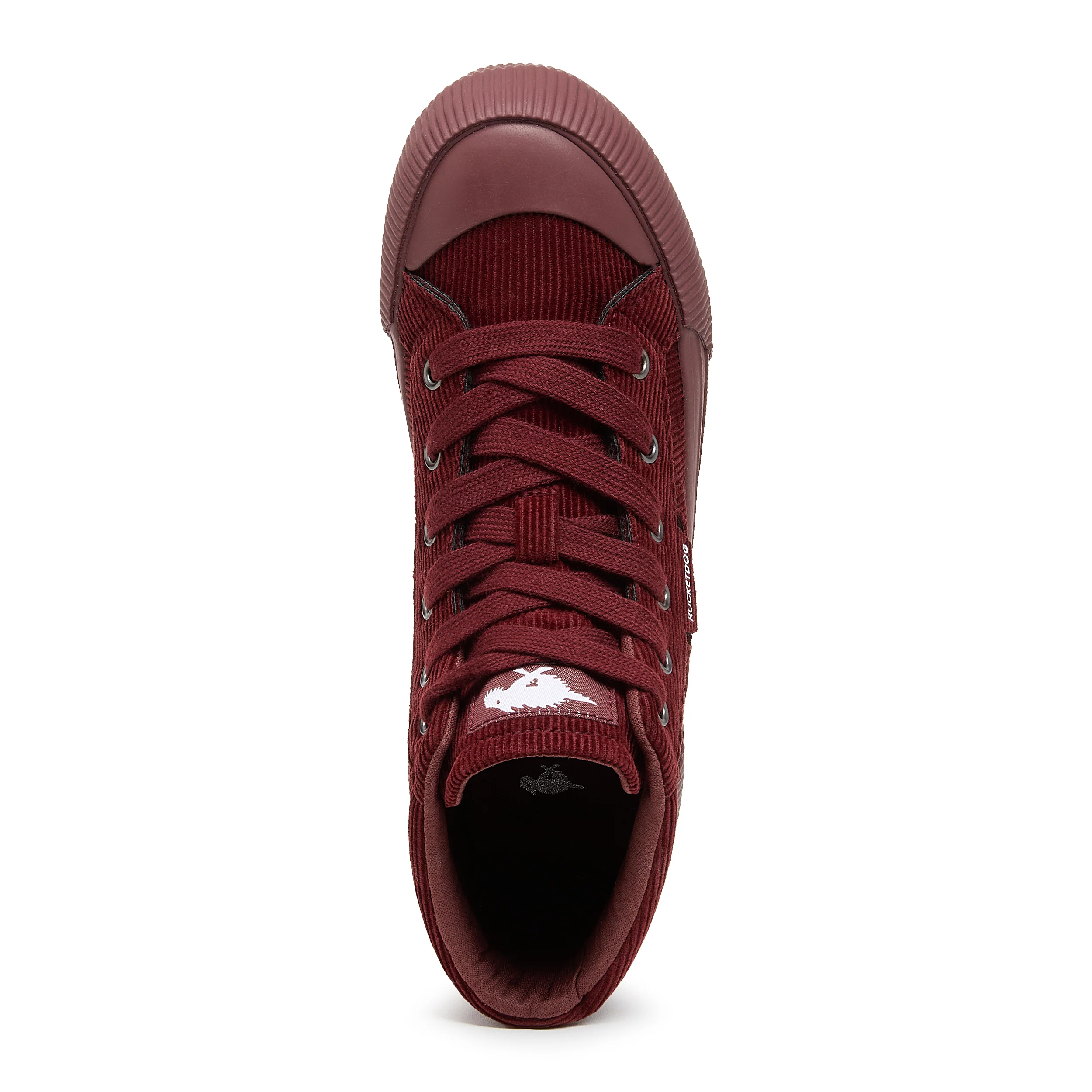 Cheery Rust Corduroy High Top Sneaker - Image 6