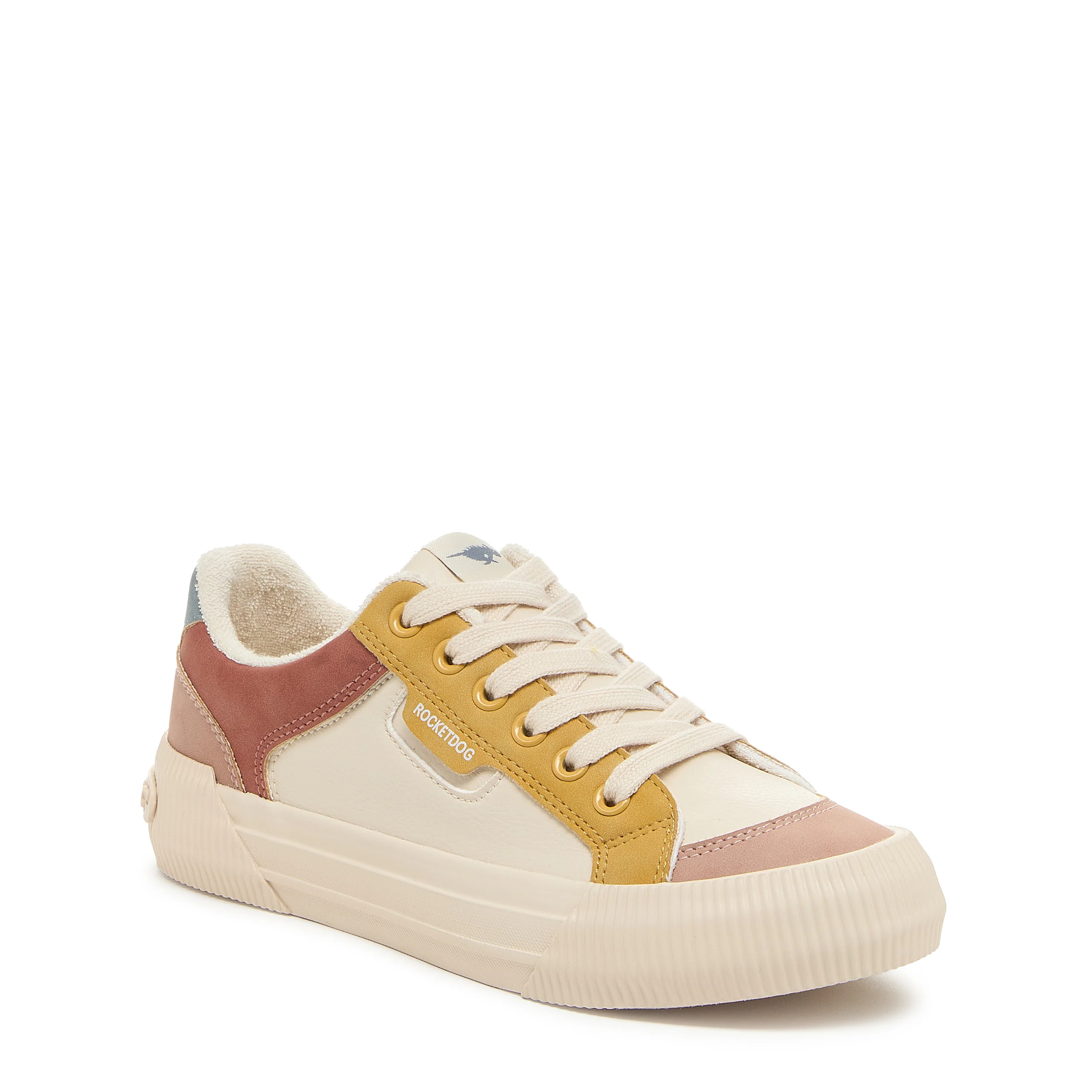 Cheery Tan Color Block Sneaker - Image 3
