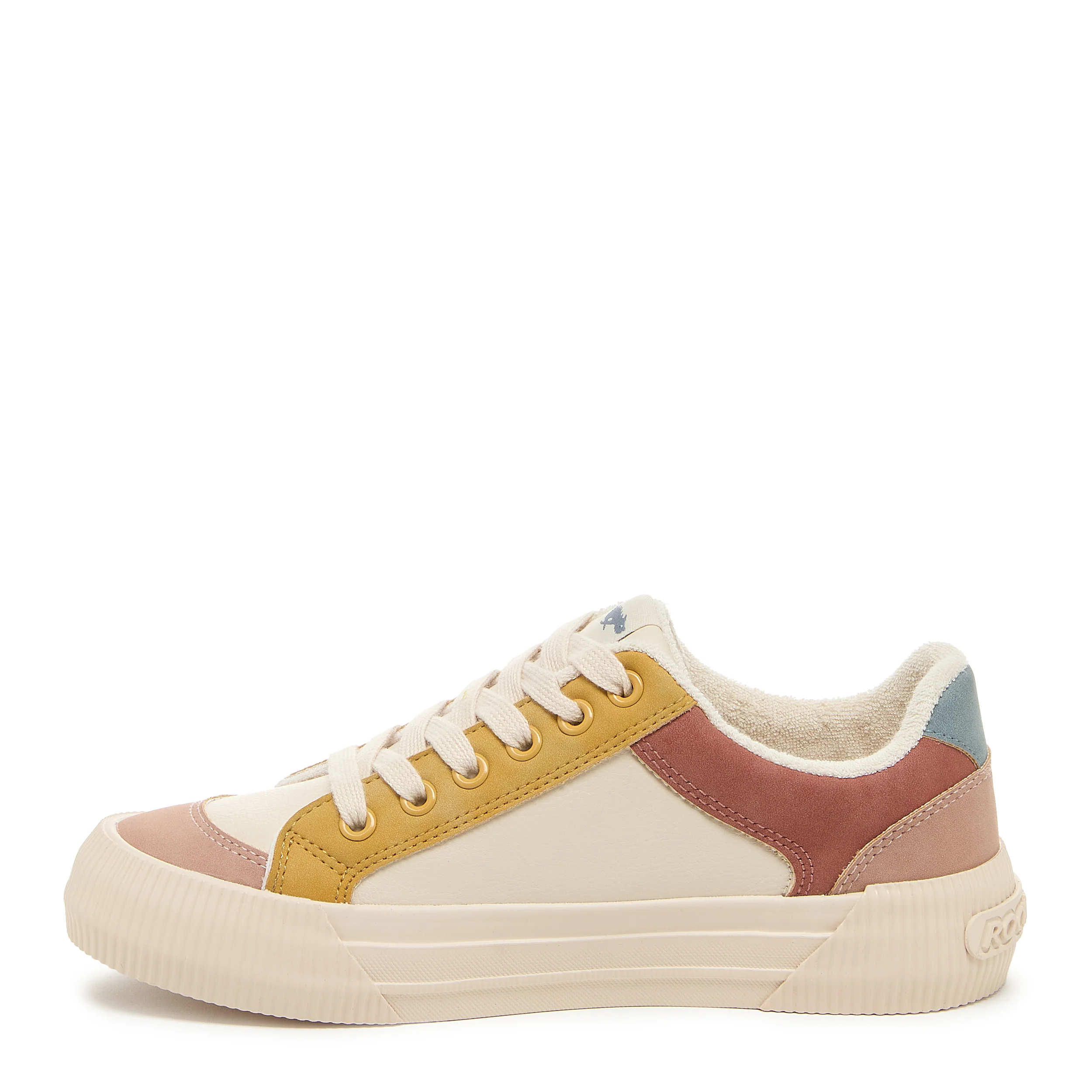Cheery Tan Color Block Sneaker - Image 4