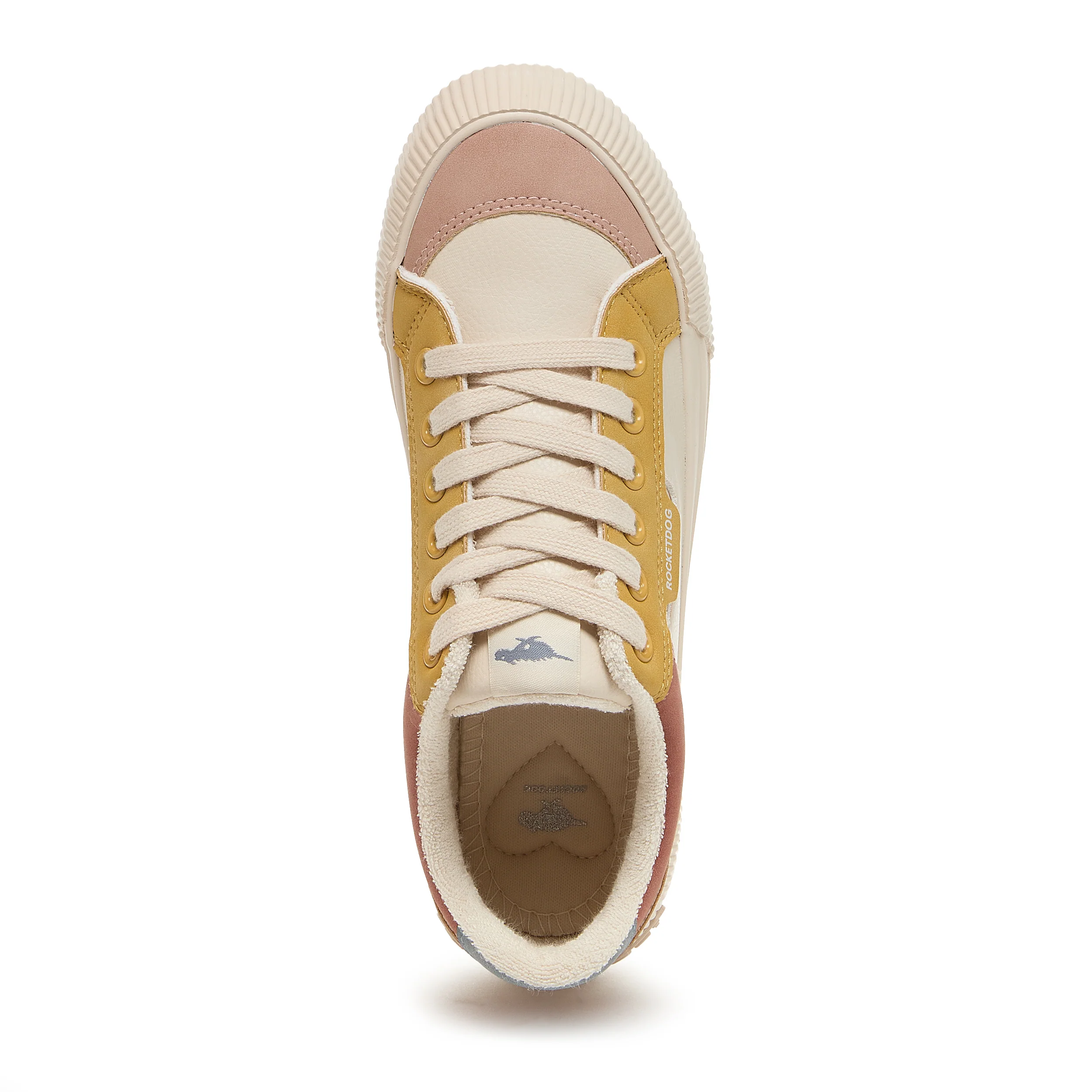 Cheery Tan Color Block Sneaker - Image 7