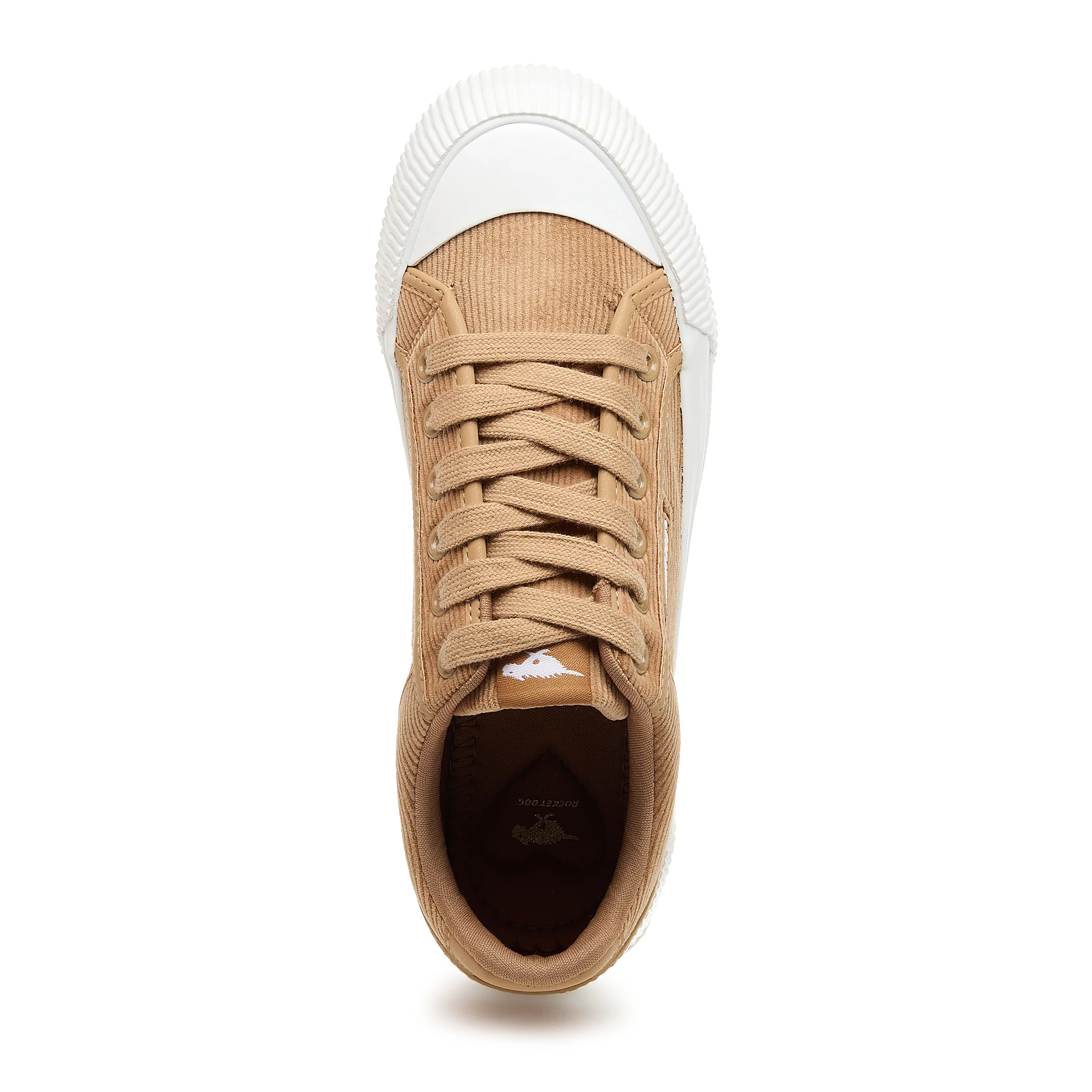 Cheery Tan Corduroy Sneaker - Image 6
