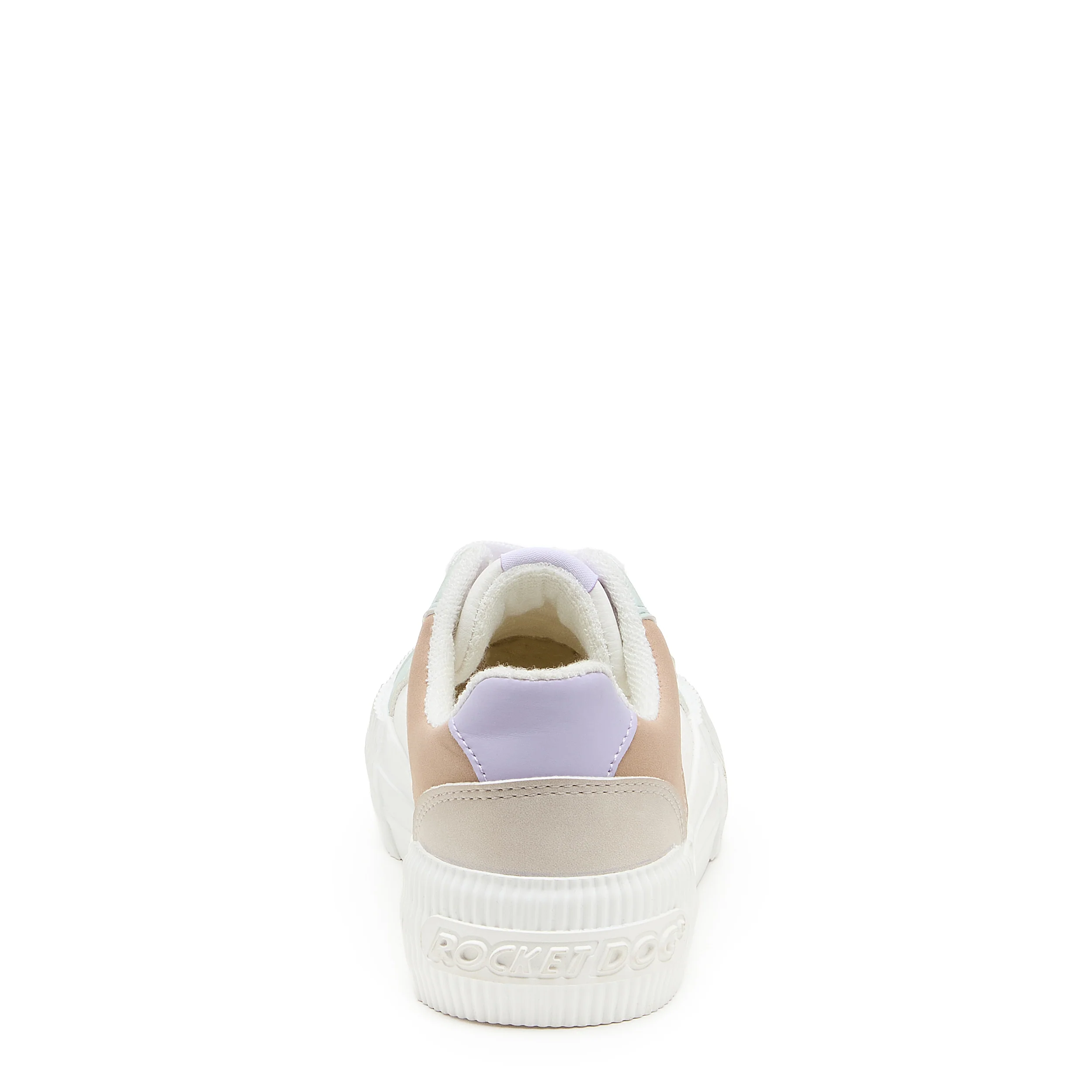 Cheery White Combo Color Block Sneaker - Image 4
