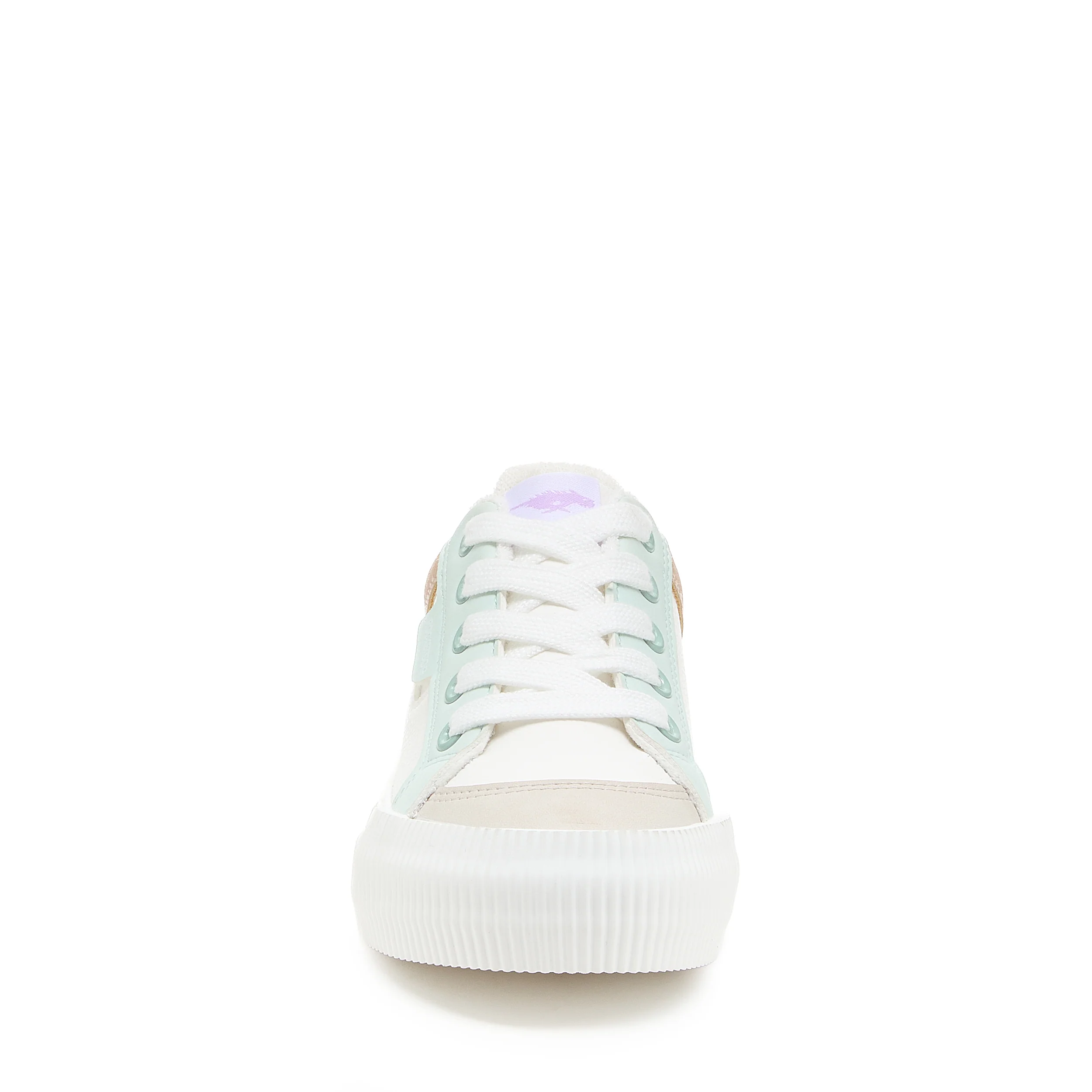 Cheery White Combo Color Block Sneaker - Image 5