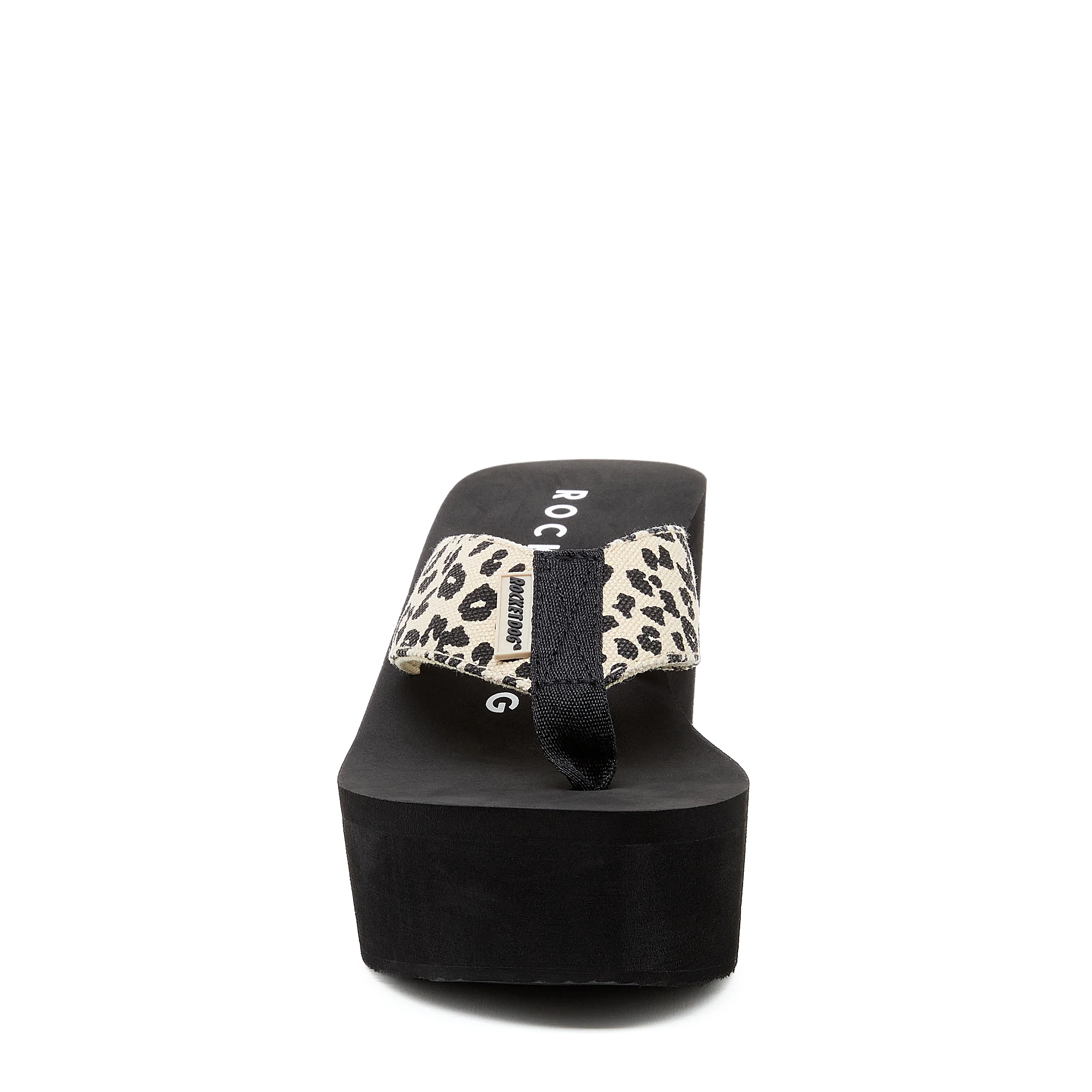 Crush Leopard Platform Flip Flop - Image 4