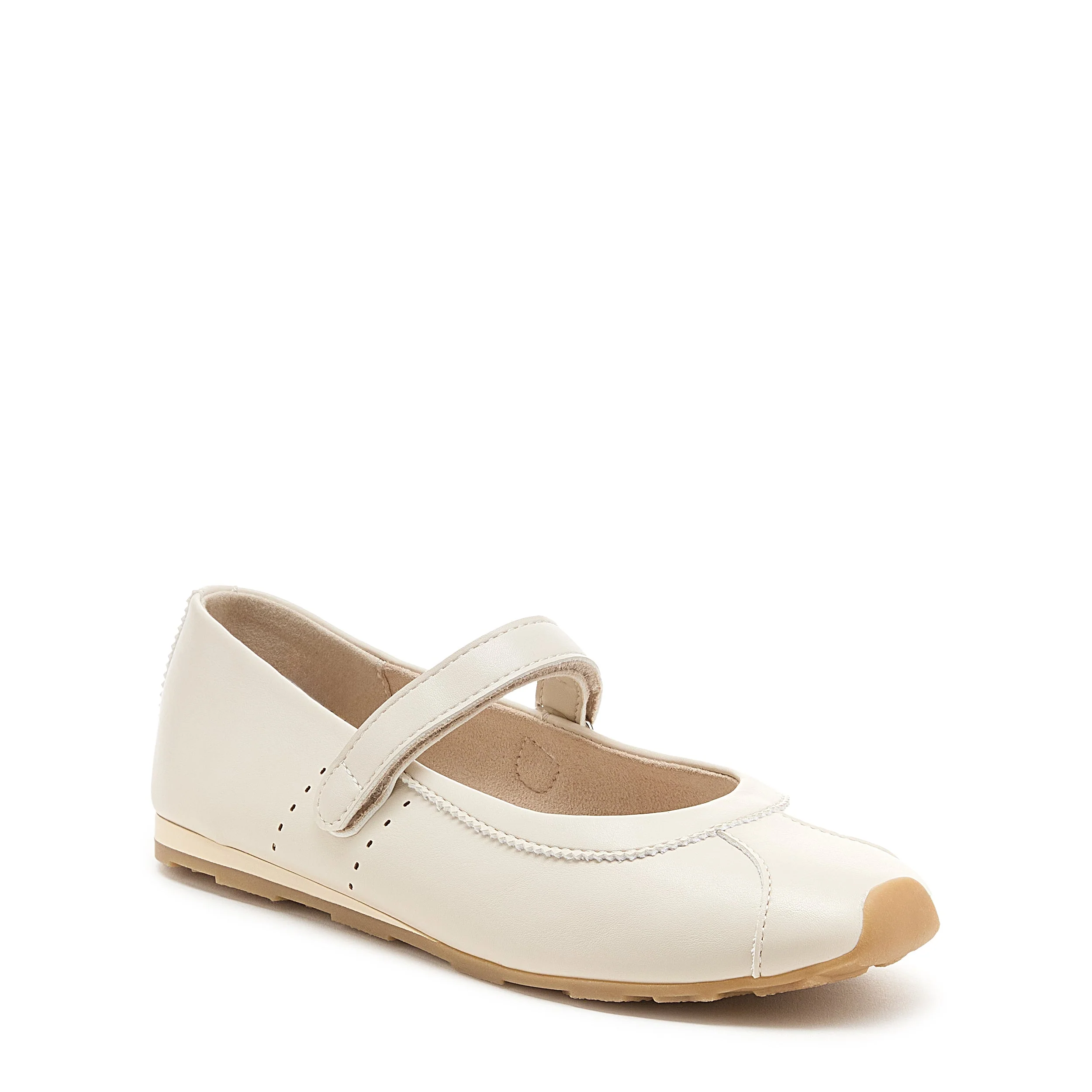 Dally Off-white Mary Jane Flat - Image 3