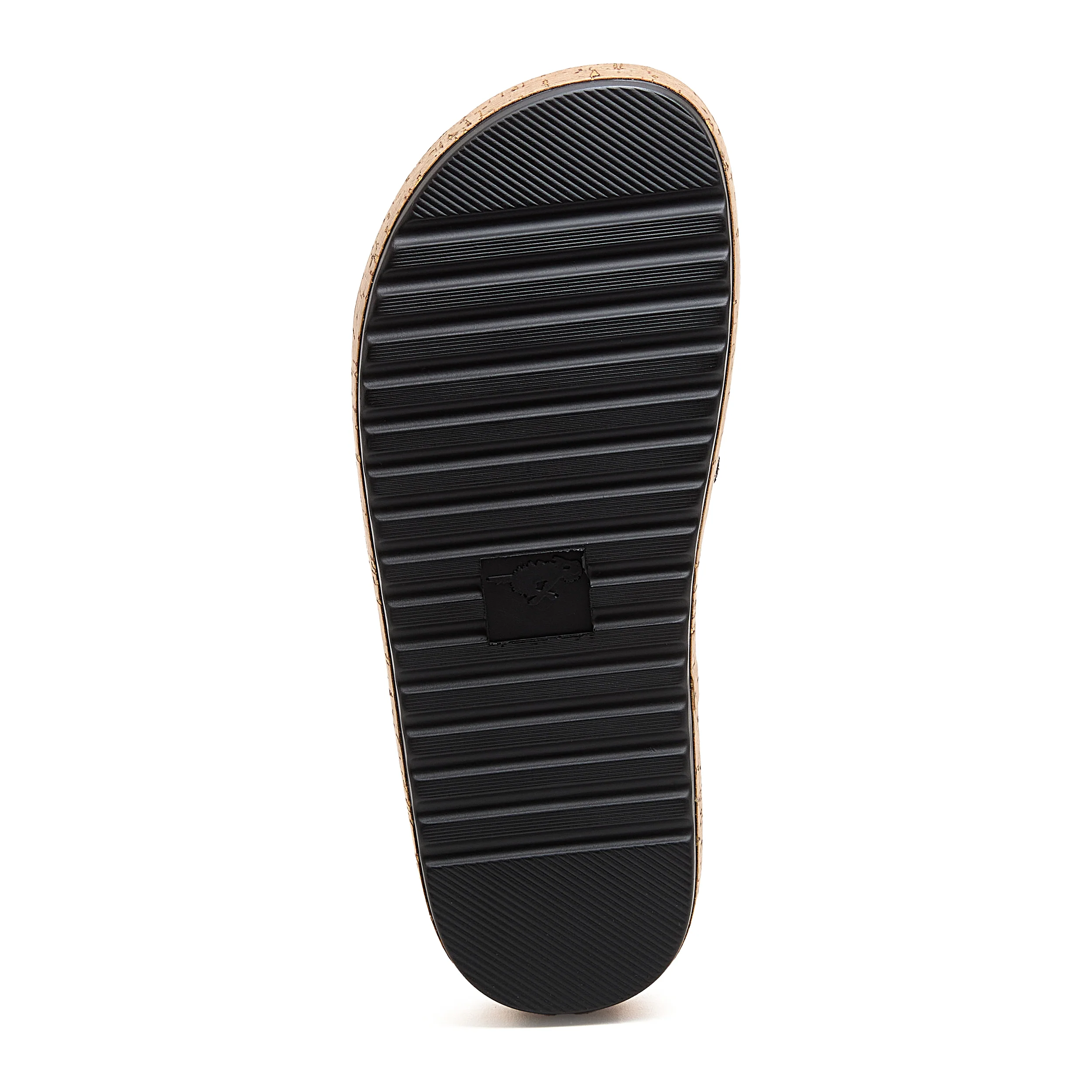 Fay Black Slide Sandals - Image 7