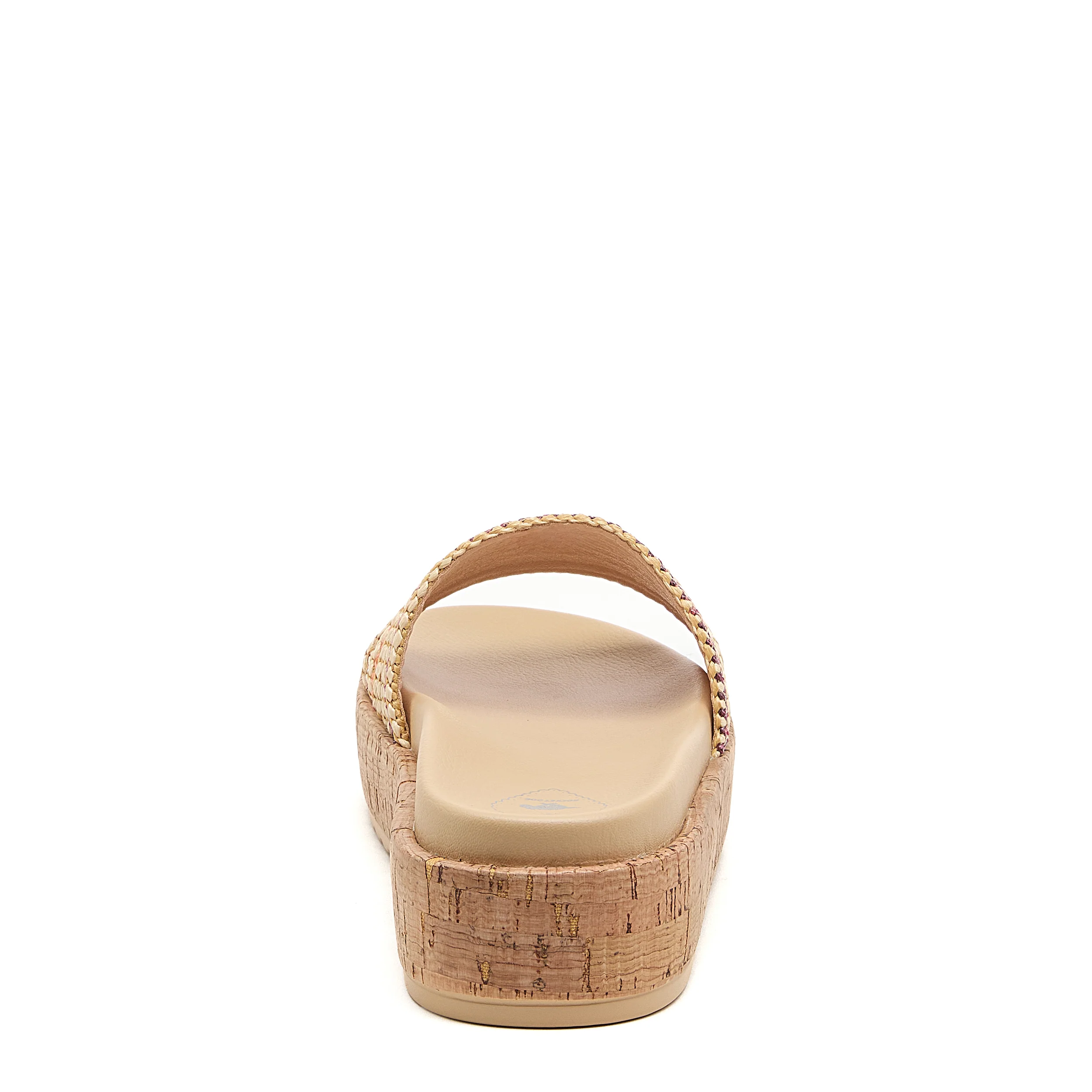 Fay Natural Slide Sandals - Image 5
