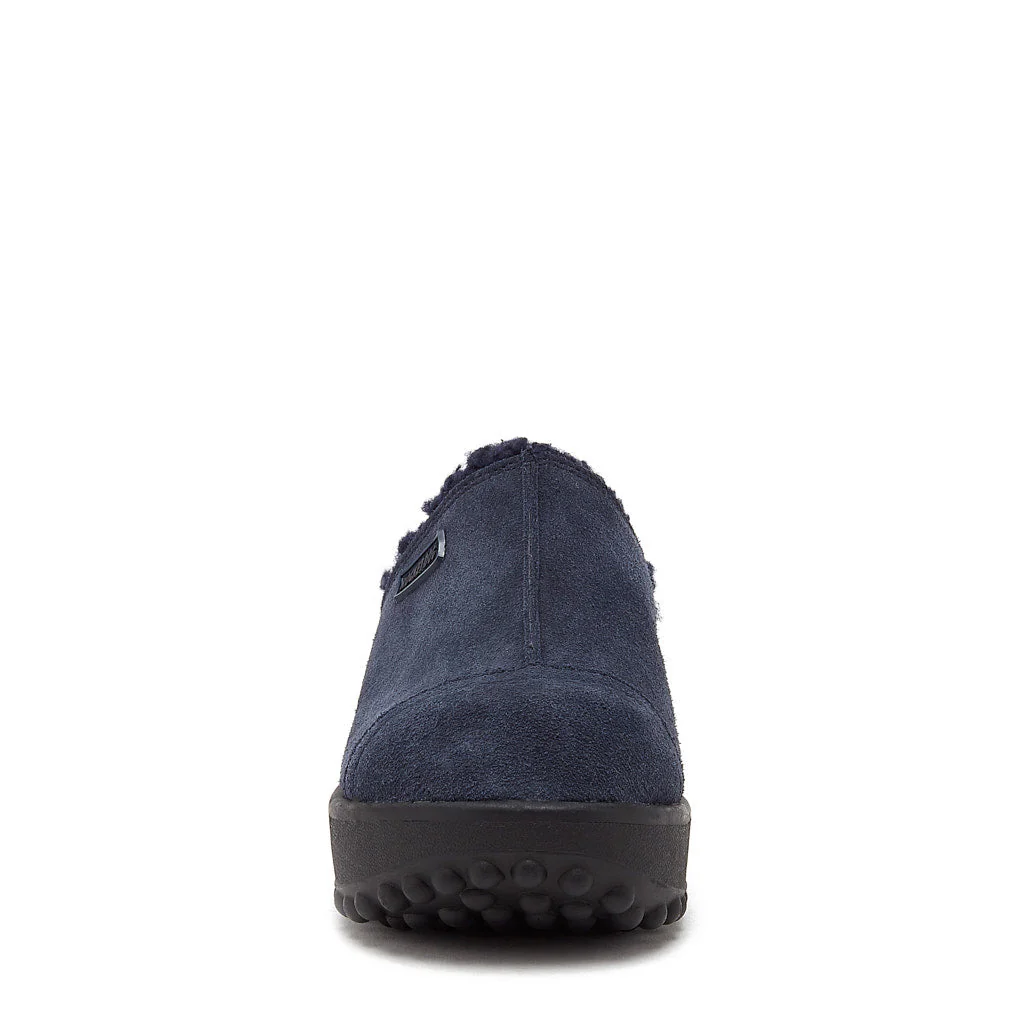 Fran Navy Suede Clog - Image 6