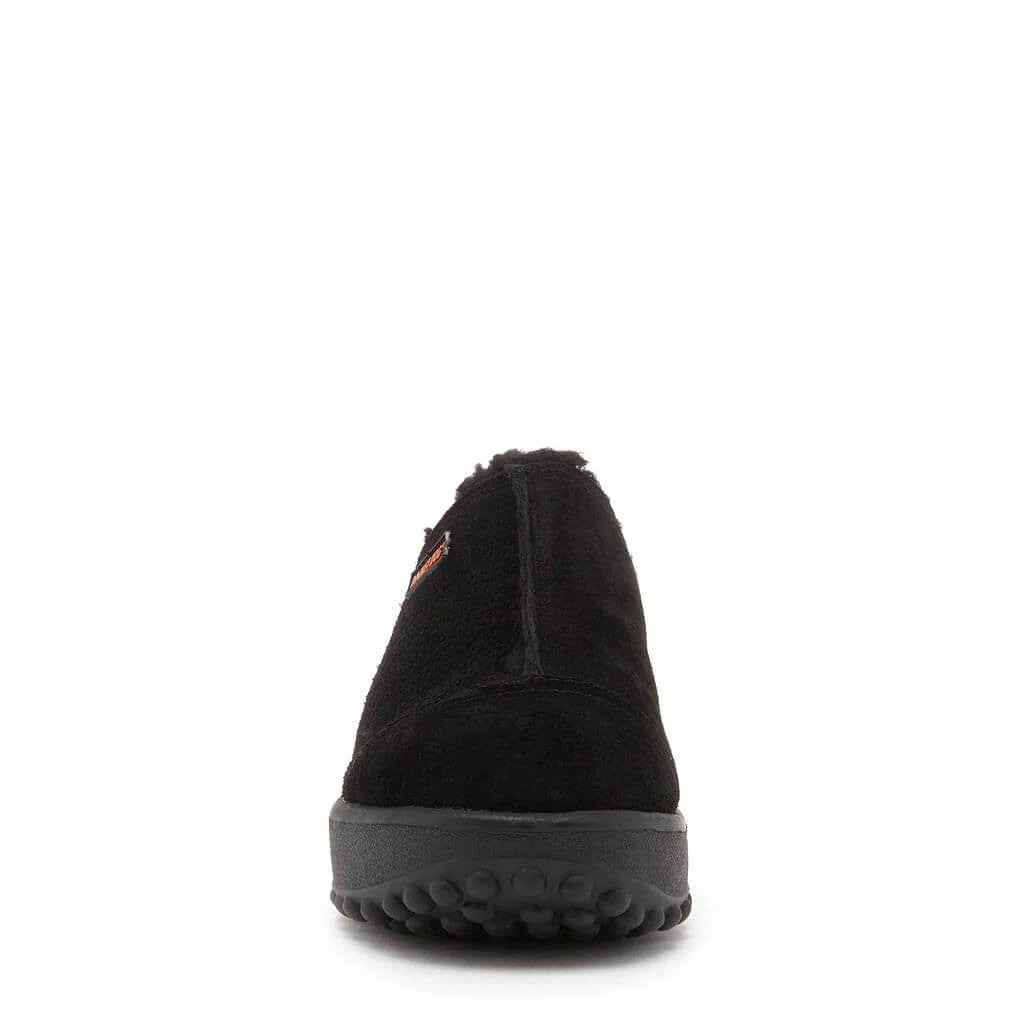 Fran Nubuck Black Clog - Image 6
