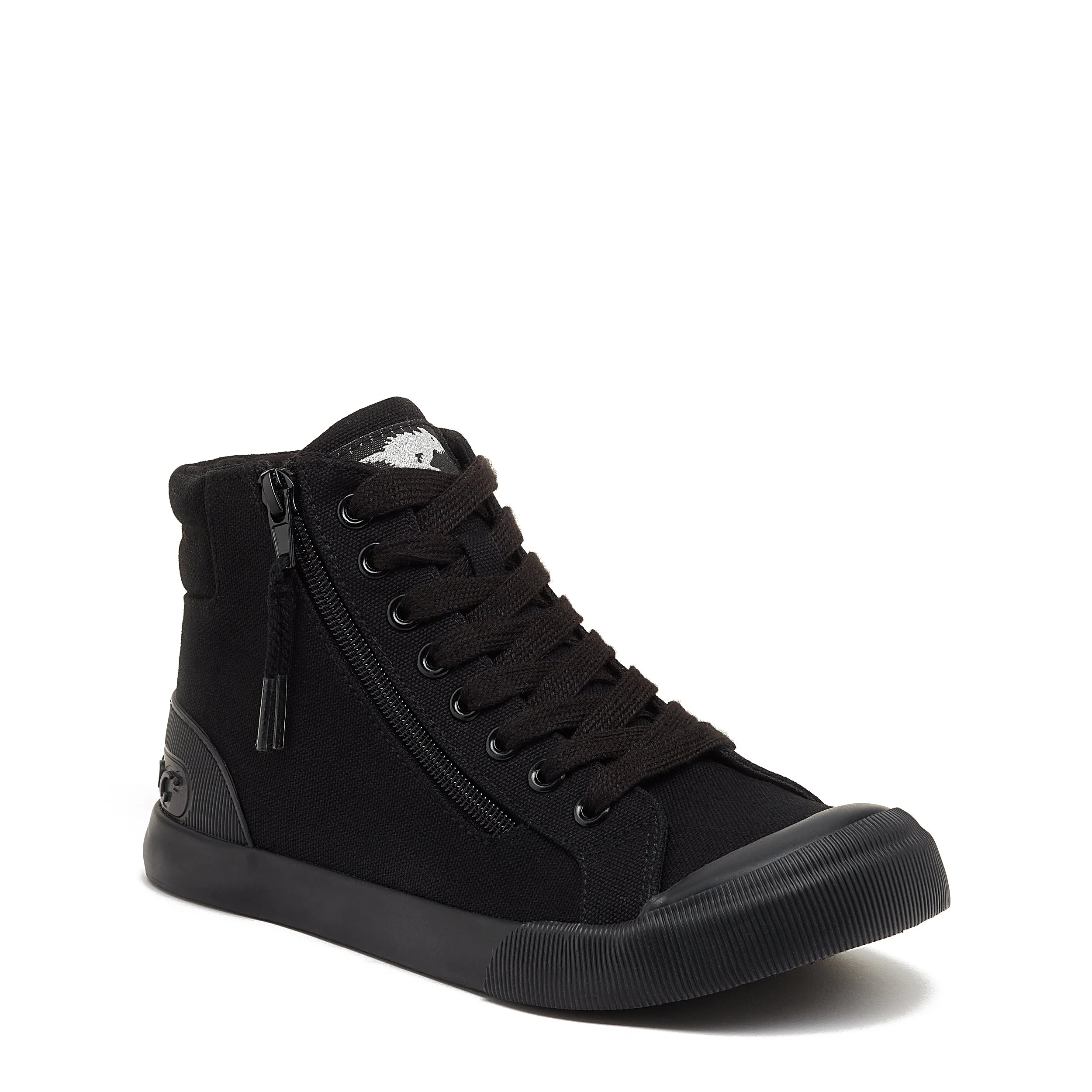 Jazzin All Black High Top Sneaker - Image 3