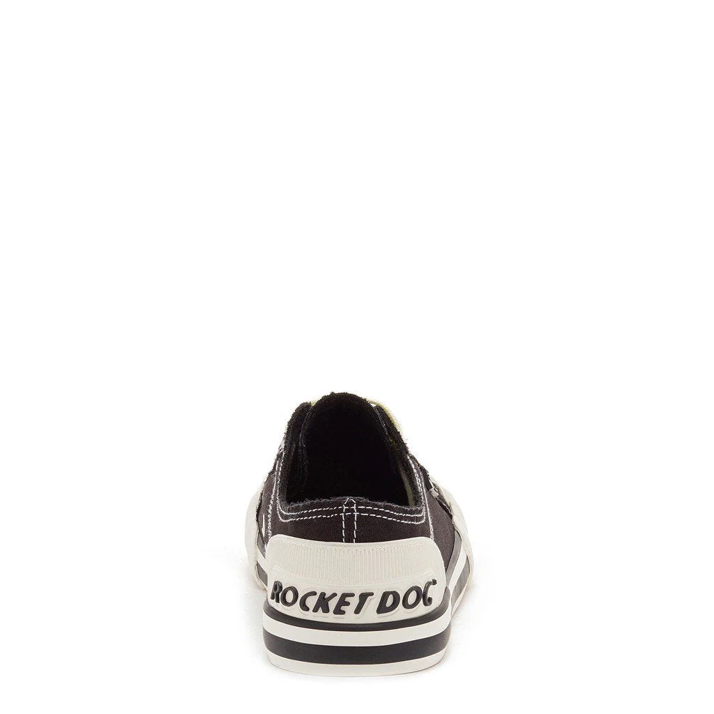 Jazzin Black Canvas Women's Sneaker - Image 4