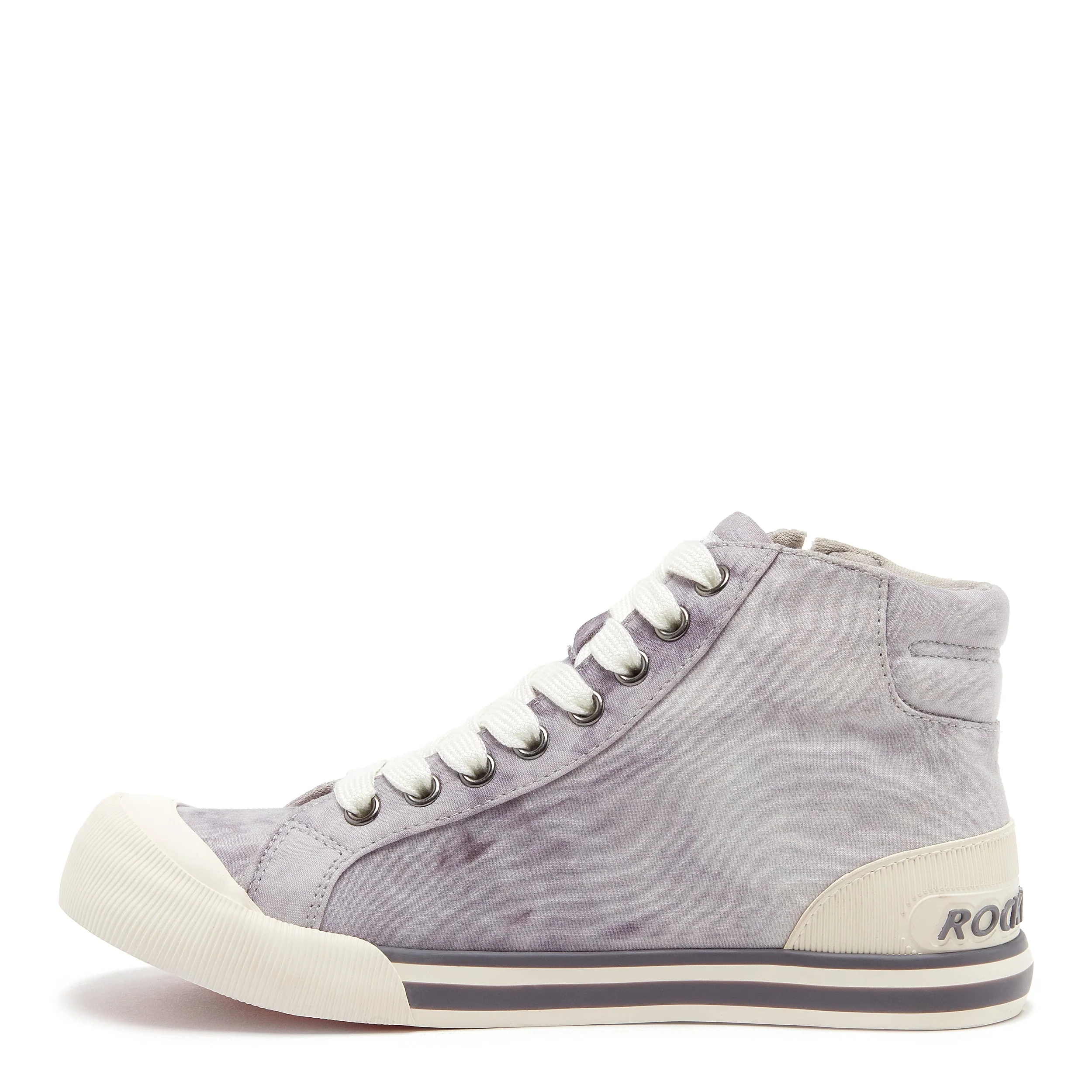 Jazzin Grey Tie-Dye High Top Sneaker - Image 5