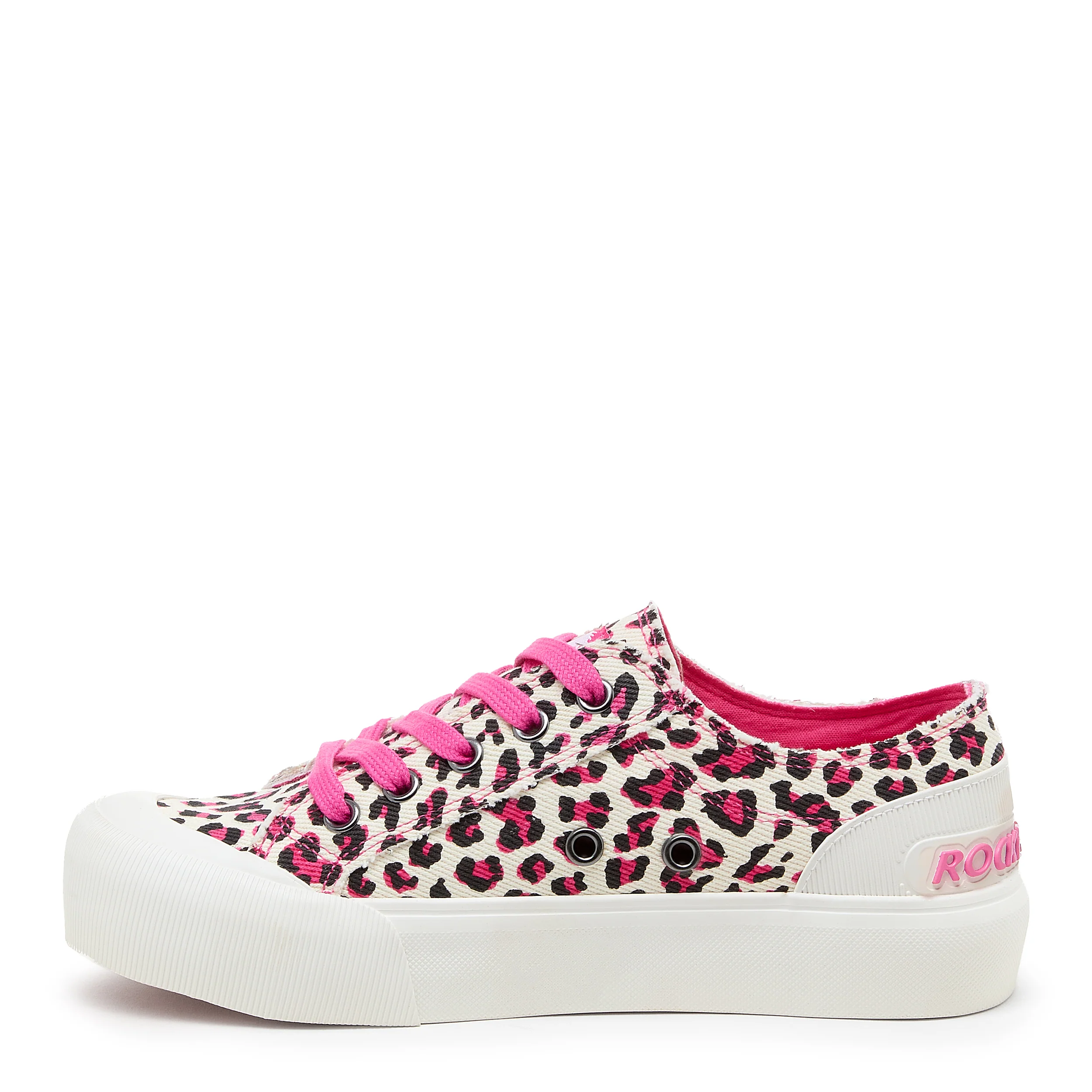 Jazzin Plus Pink Leopard Sneaker - Image 4