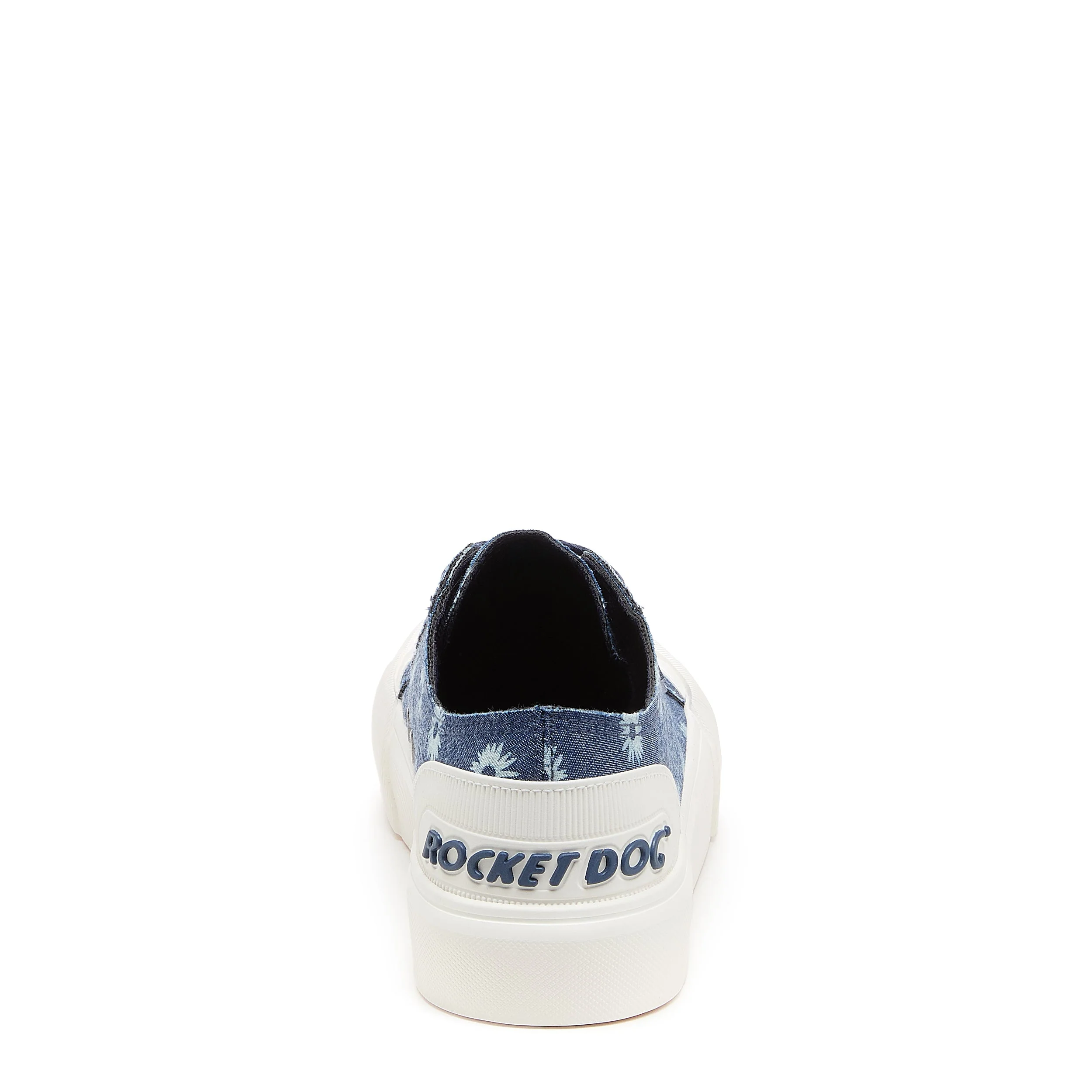 Jazzin Plus Denim Blue Floral Print sneakers - Image 5