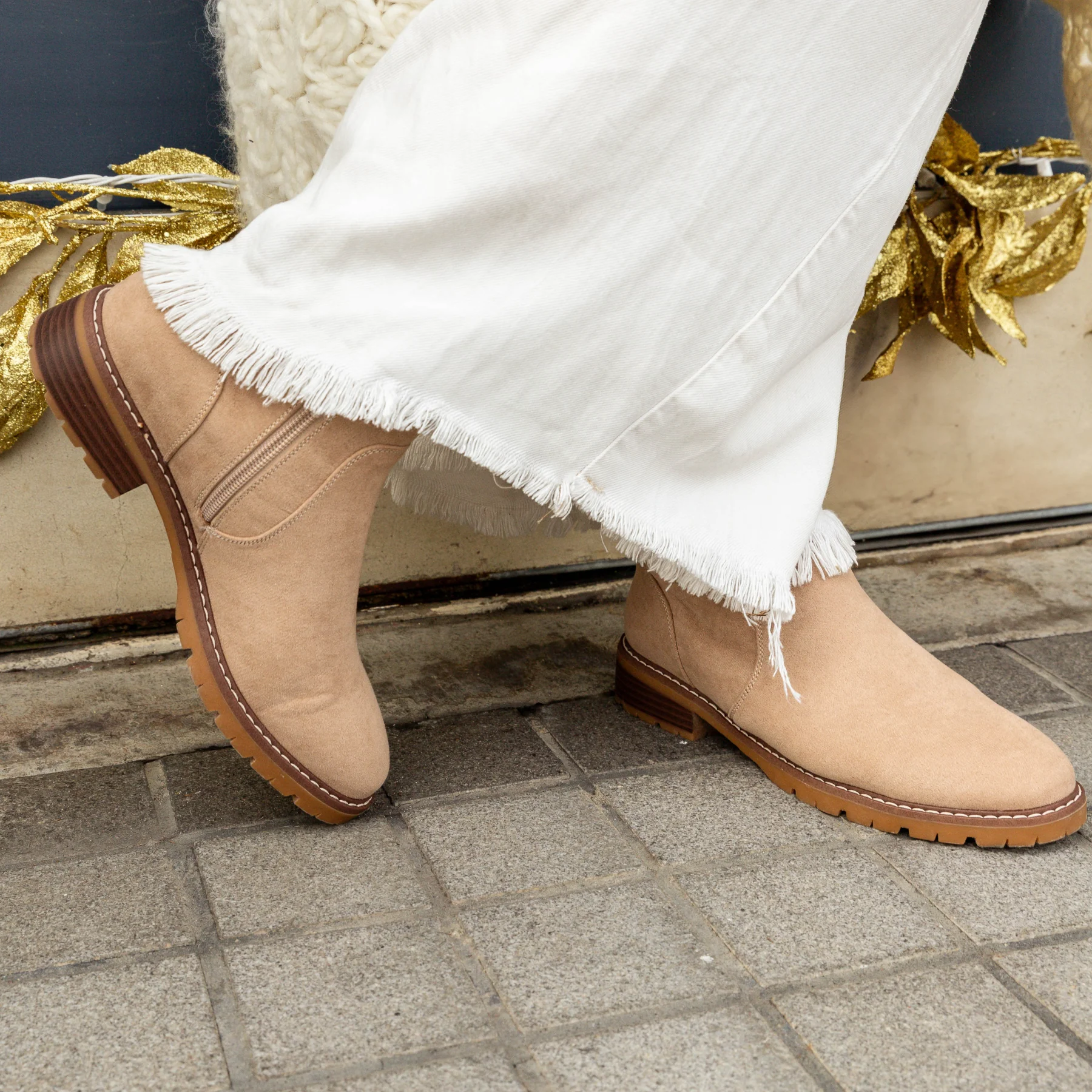 Noelani Taupe Bootie - Image 2