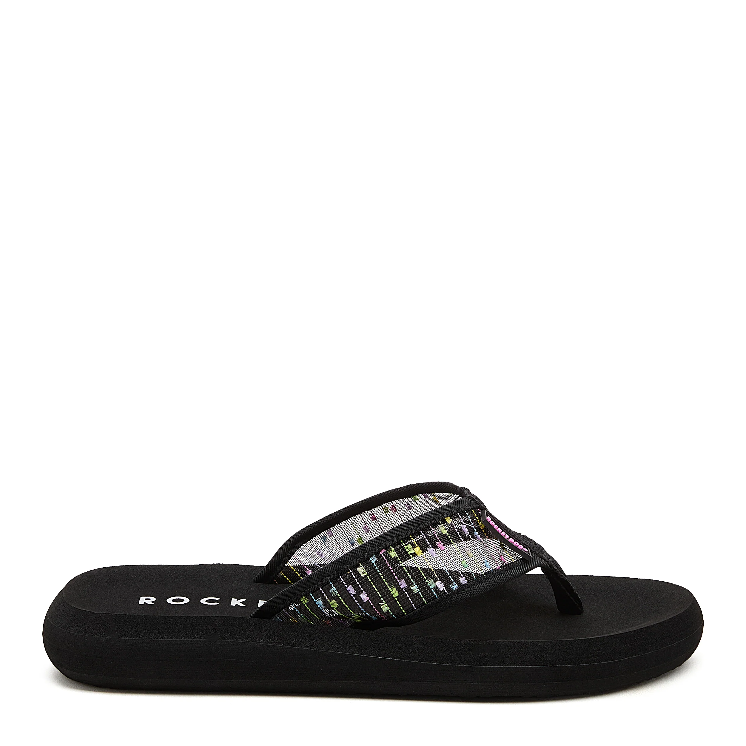 Spotlight Confetti Mesh Flip Flops