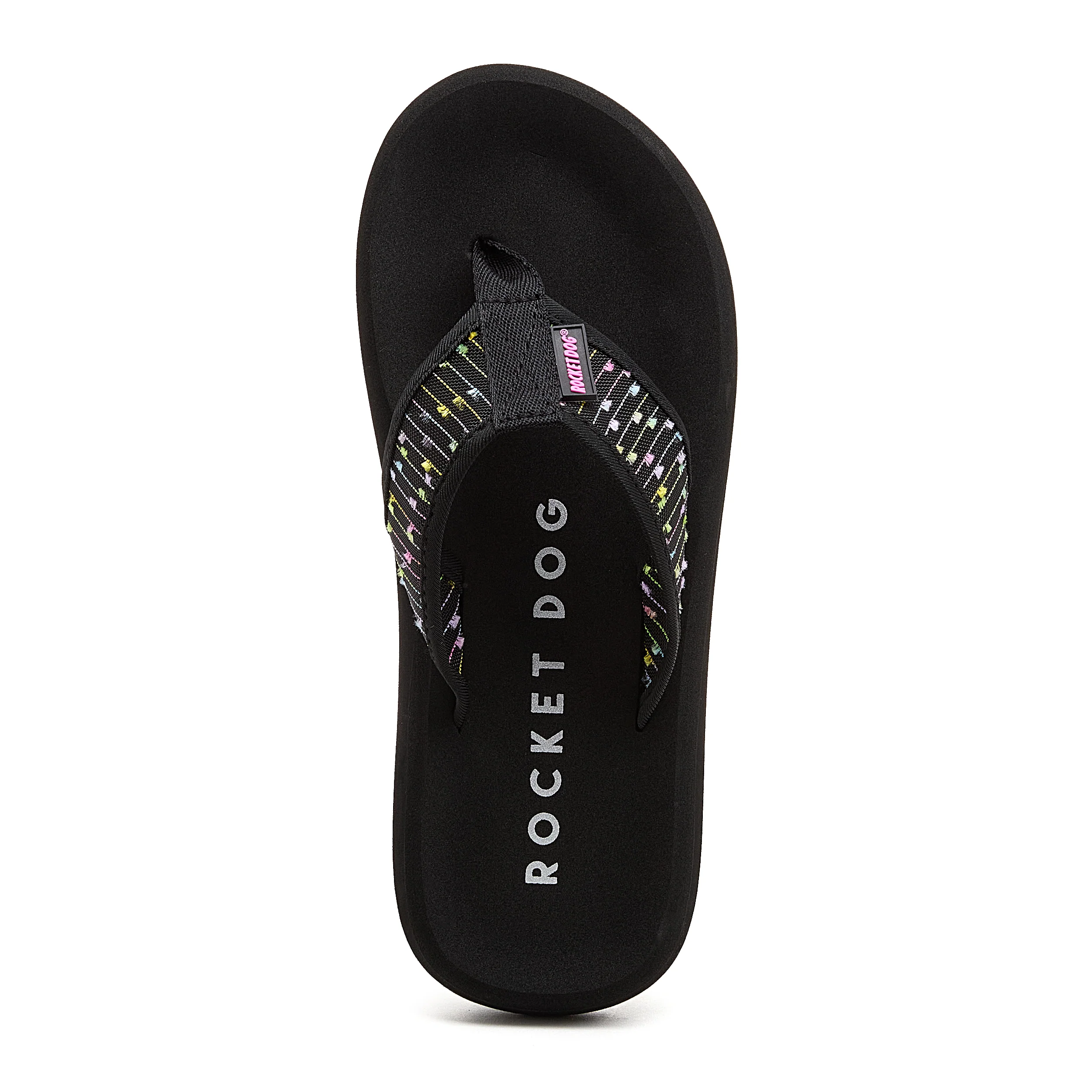 Spotlight Confetti Mesh Flip Flops - Image 6