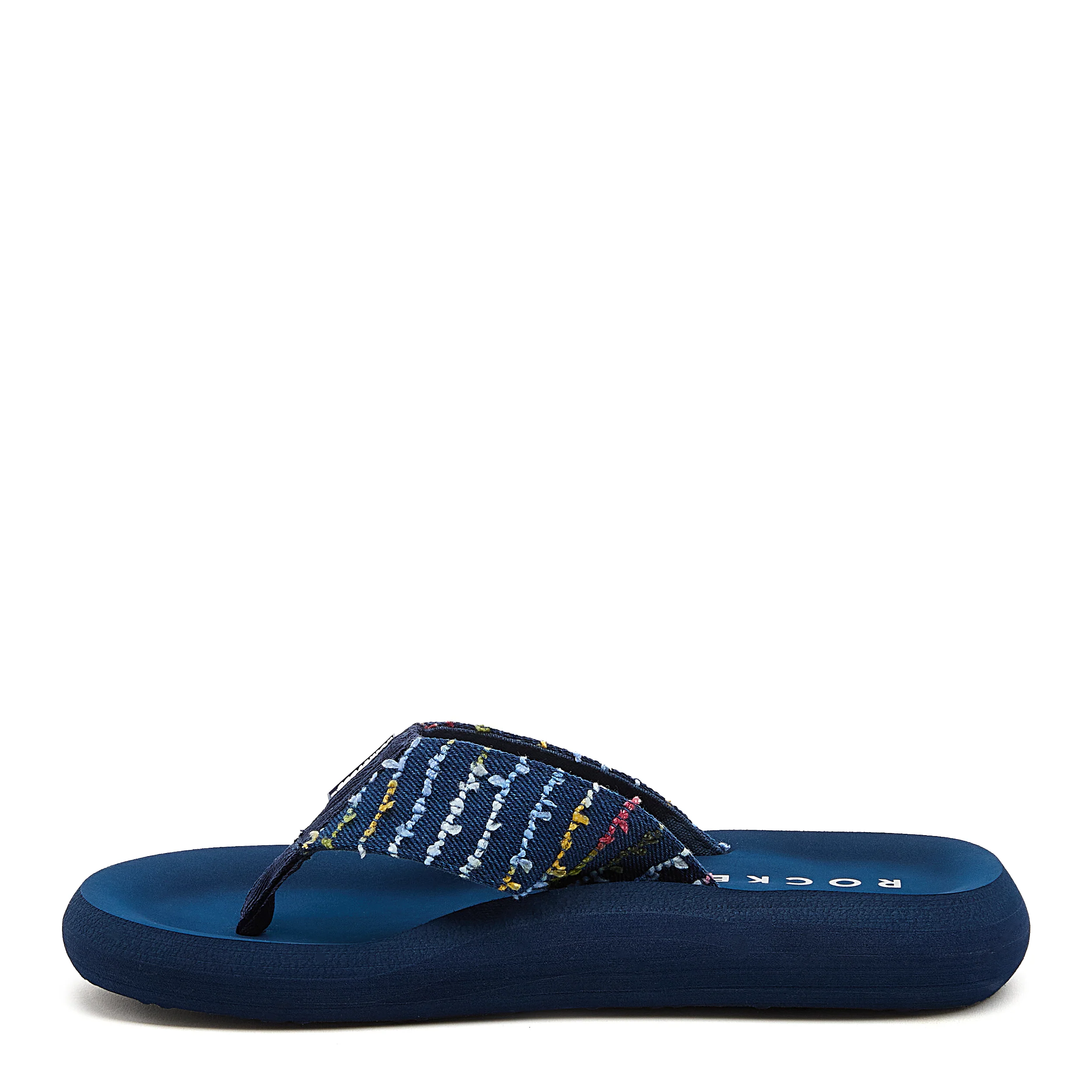 Spotlight Navy Multi Flip Flops - Image 3