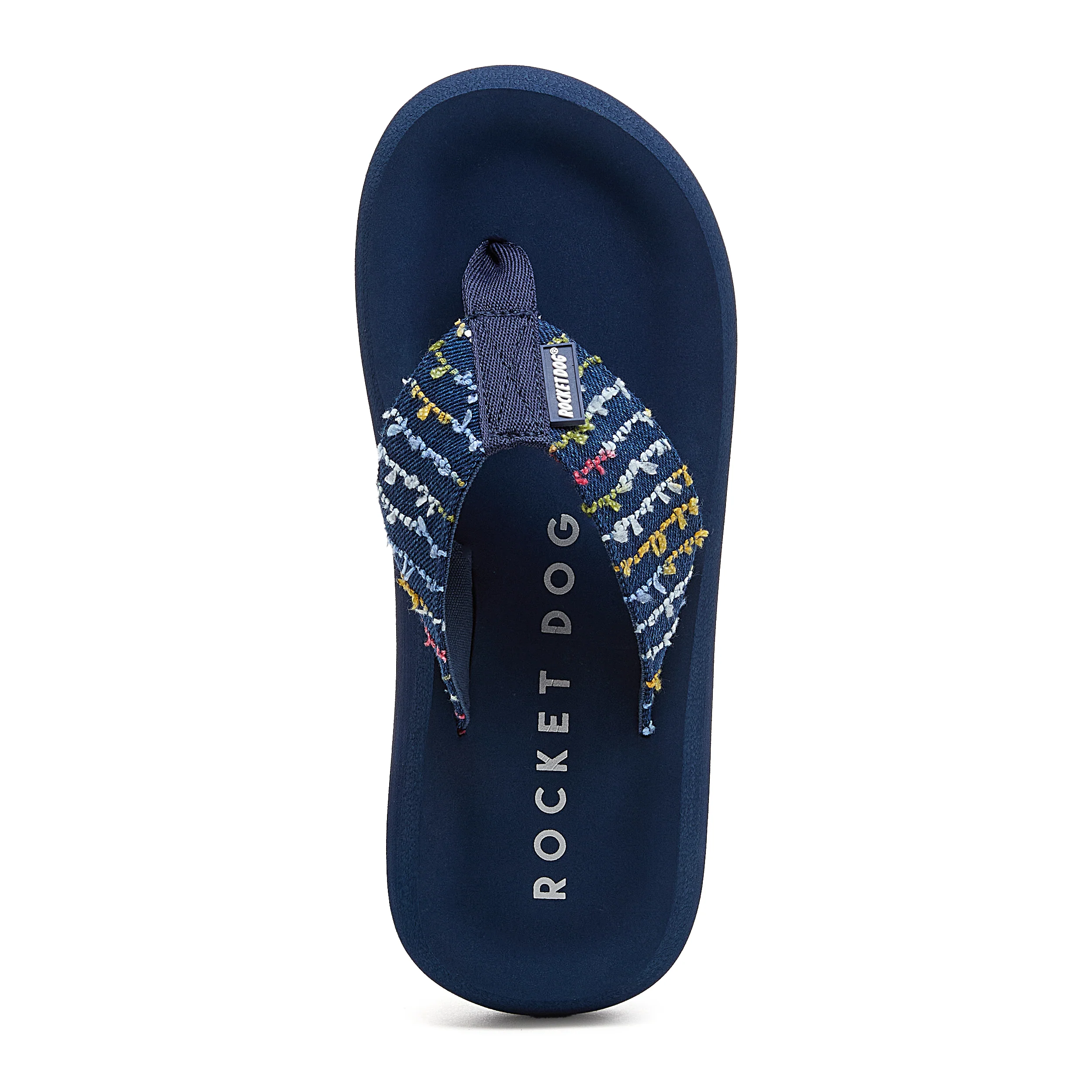 Spotlight Navy Multi Flip Flops - Image 6