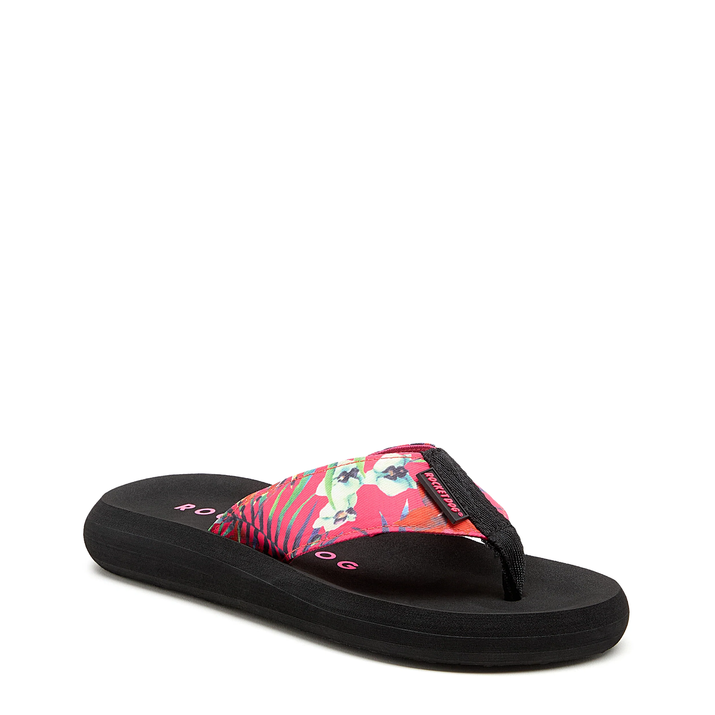 Spotlight Pink Tropix Flip Flops - Image 3