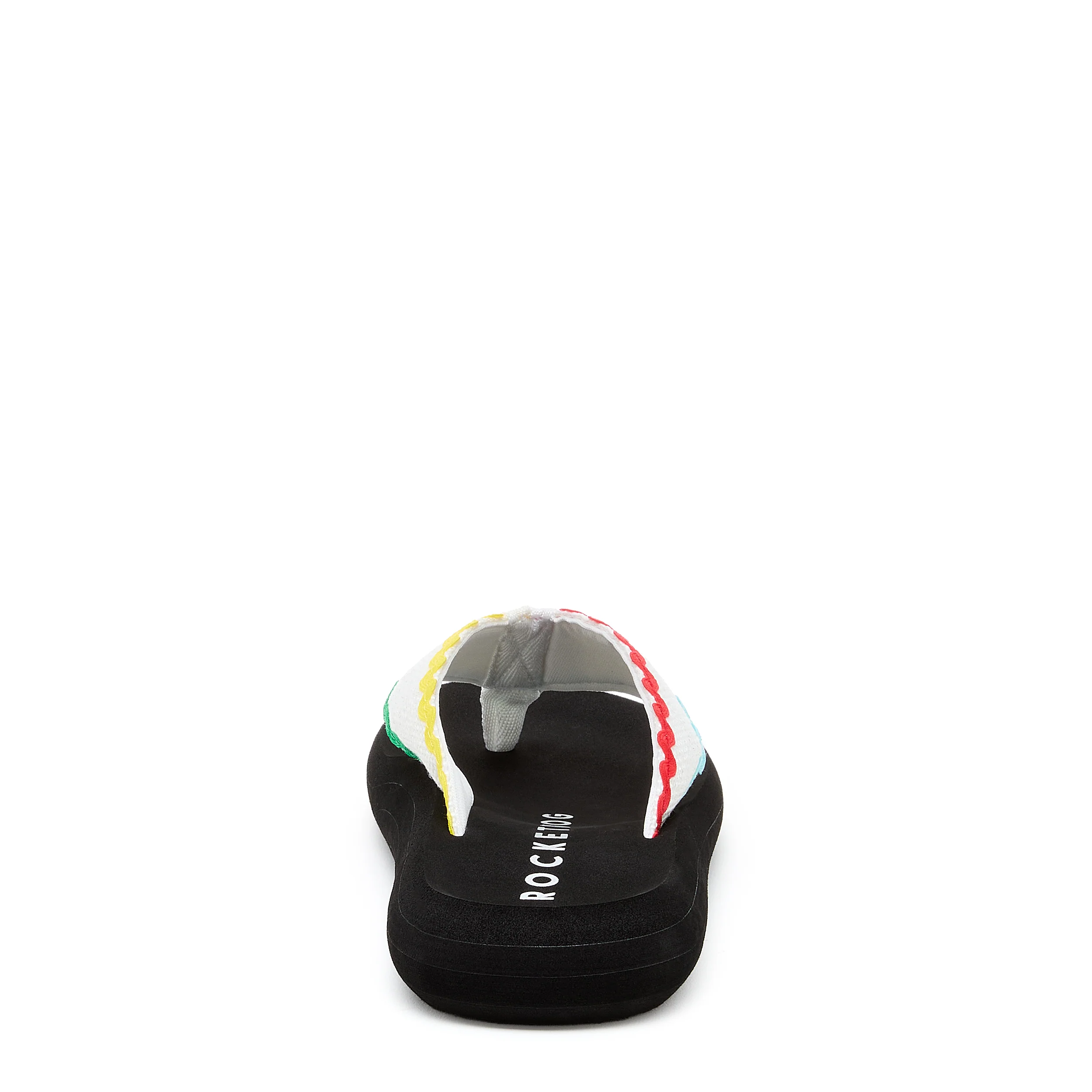 Spotlight White Multi Flip Flop - Image 5
