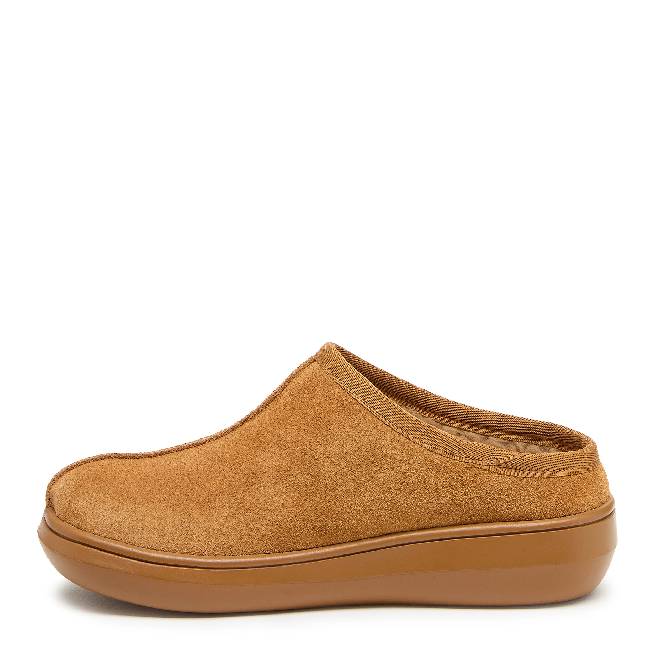 Sugar Glide Camel Suede Slipper - Image 3