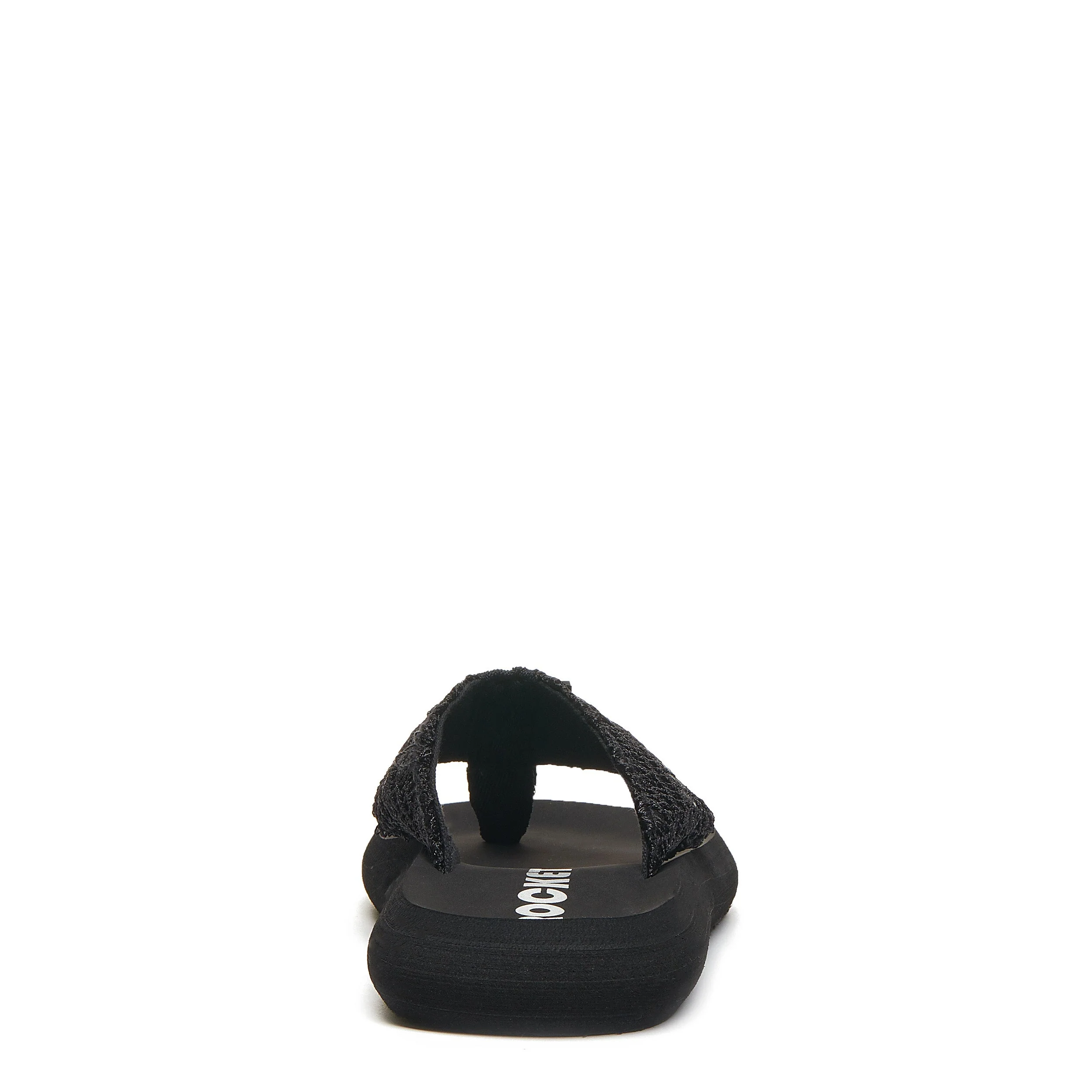 Sunset Black Crochet Flip Flop - Image 3