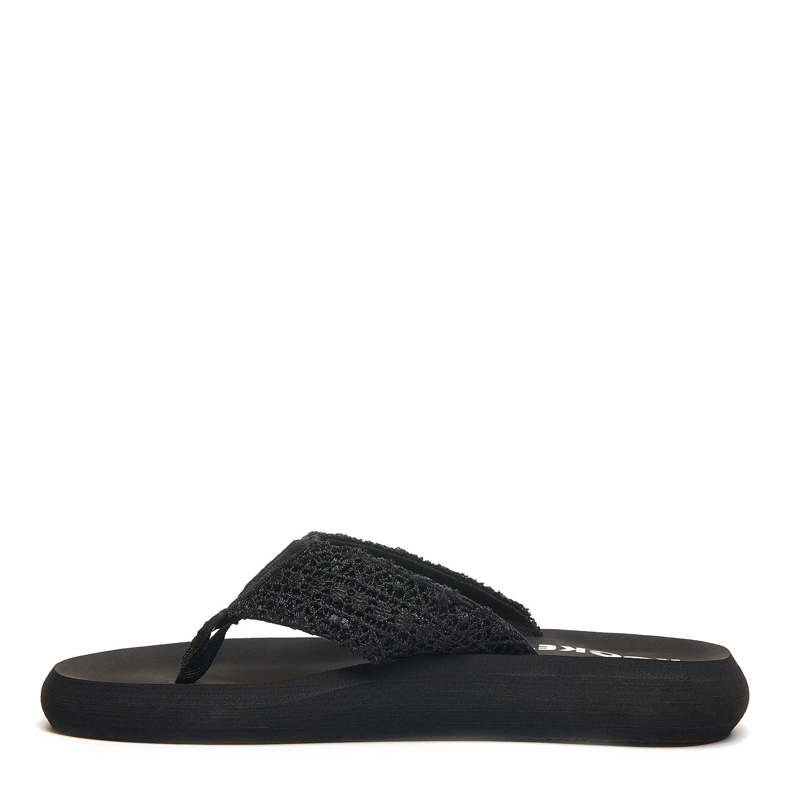 Sunset Black Crochet Flip Flop - Image 4