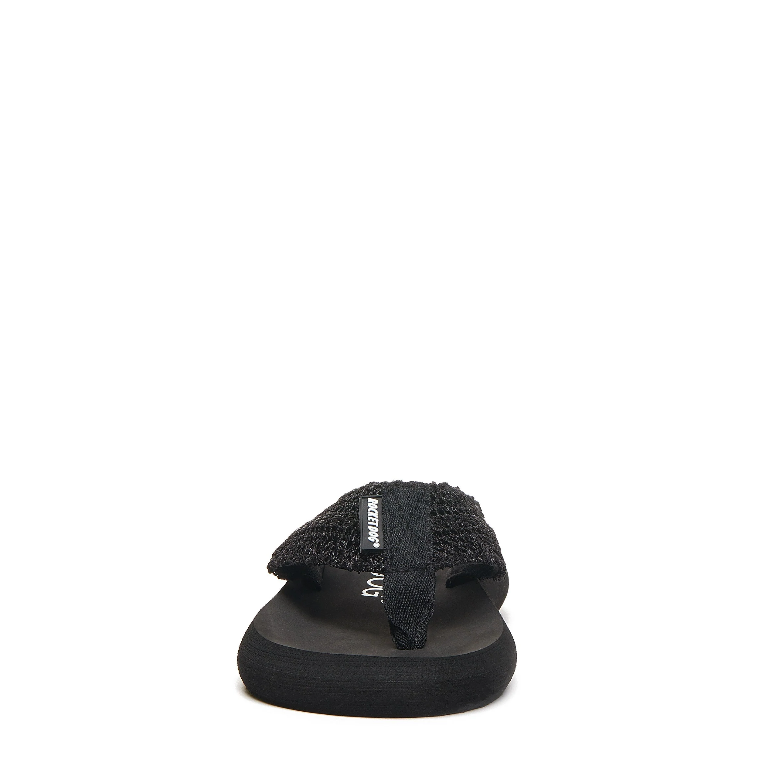 Sunset Black Crochet Flip Flop - Image 5