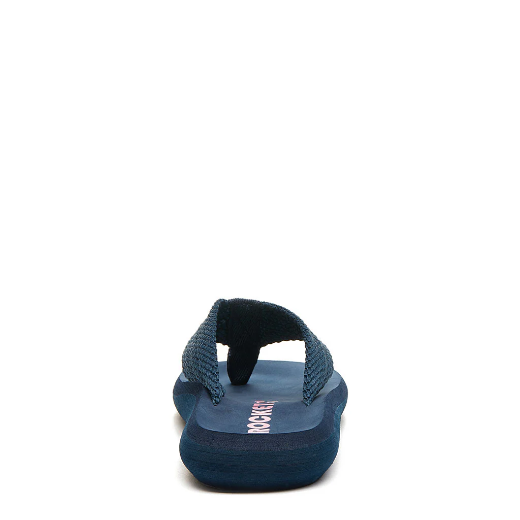 Sunset Navy Webbing Flip Flop - Image 3