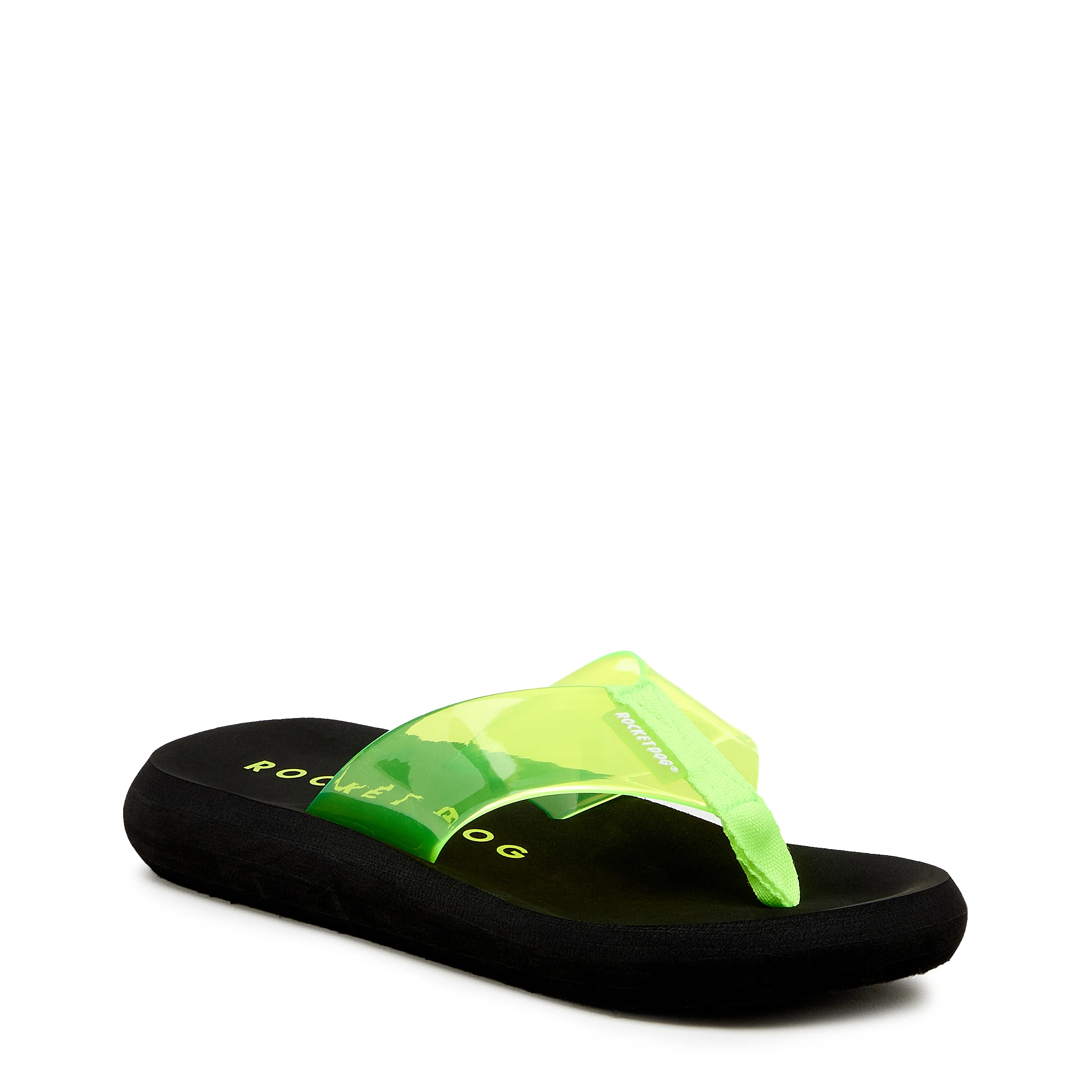 Sunset Neon Green Flip Flop - Image 3