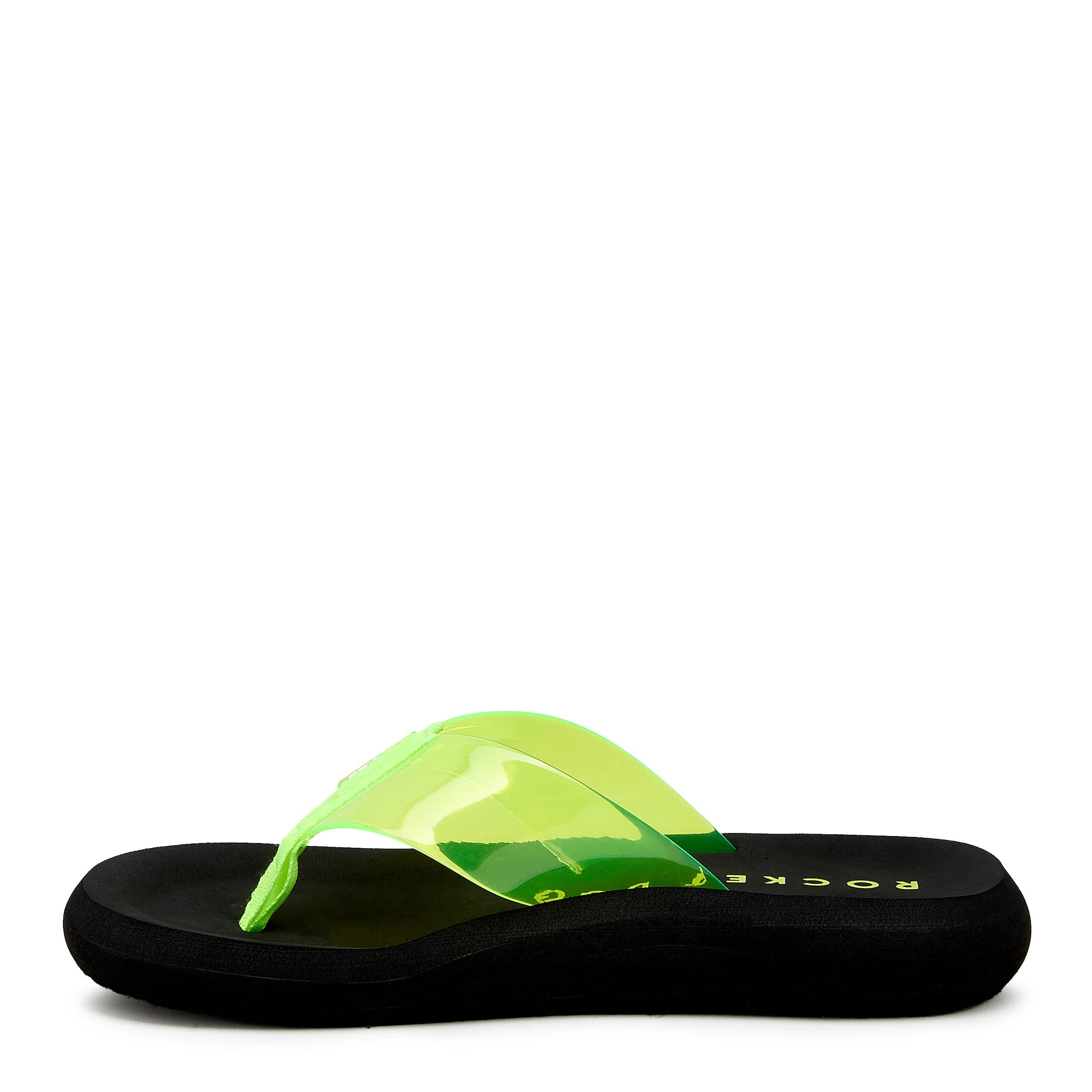 Sunset Neon Green Flip Flop - Image 4