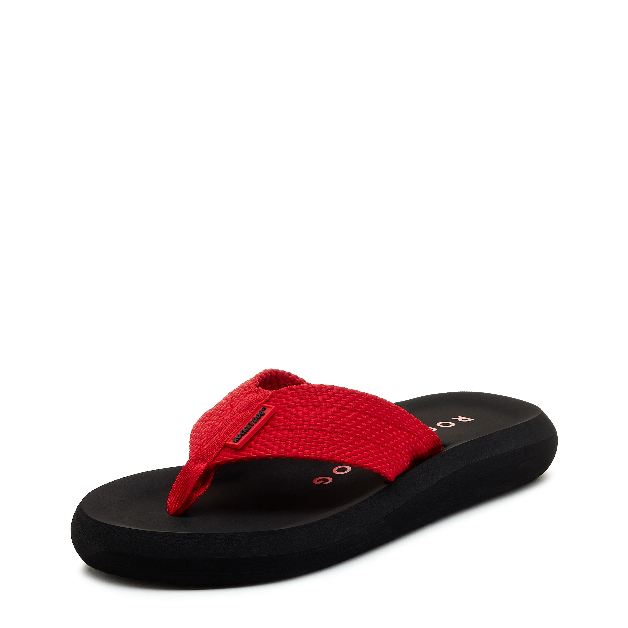 Sunset Red Webbing Flip Flop - Image 2
