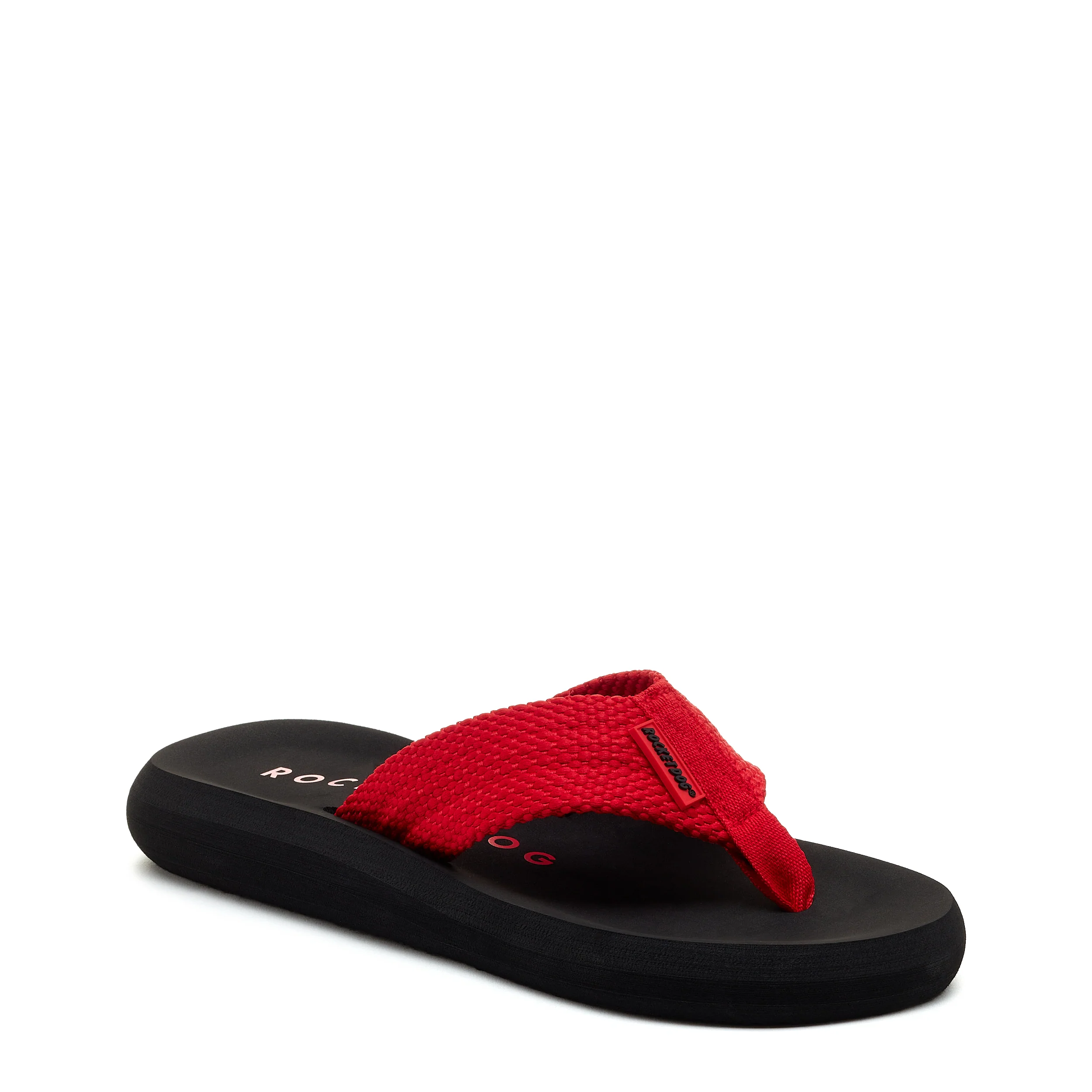 Sunset Red Webbing Flip Flop - Image 3